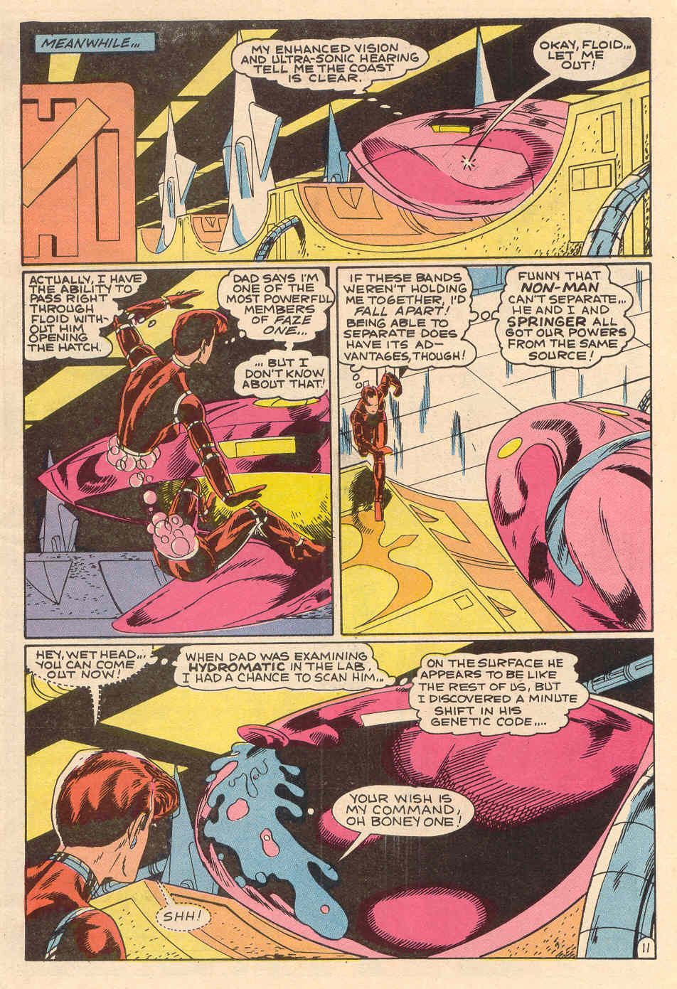 Read online Faze One Fazers comic -  Issue #3 - 13