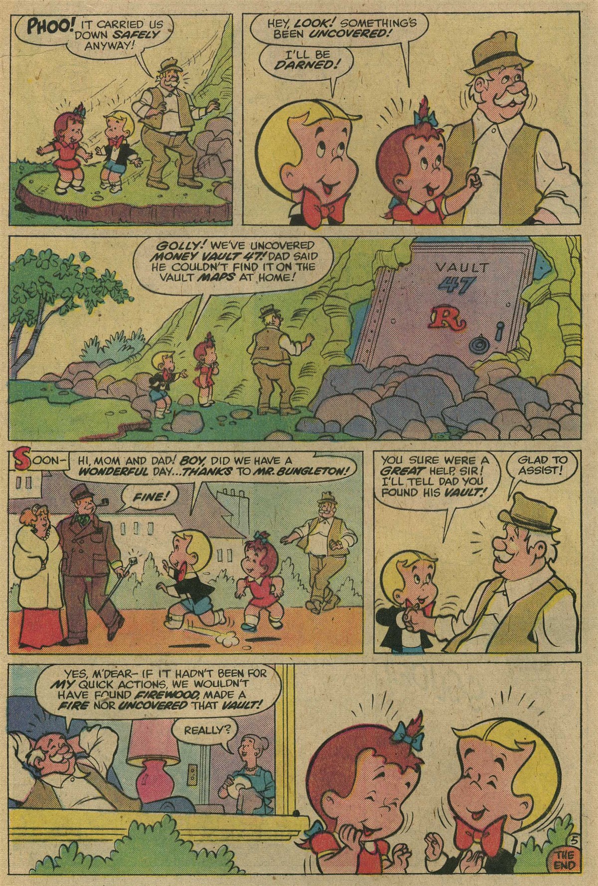 Read online Richie Rich & His Girl Friends comic -  Issue #8 - 16