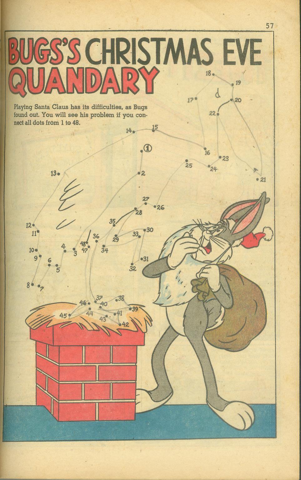 Read online Bugs Bunny's Christmas Funnies comic -  Issue # TPB 7 - 59