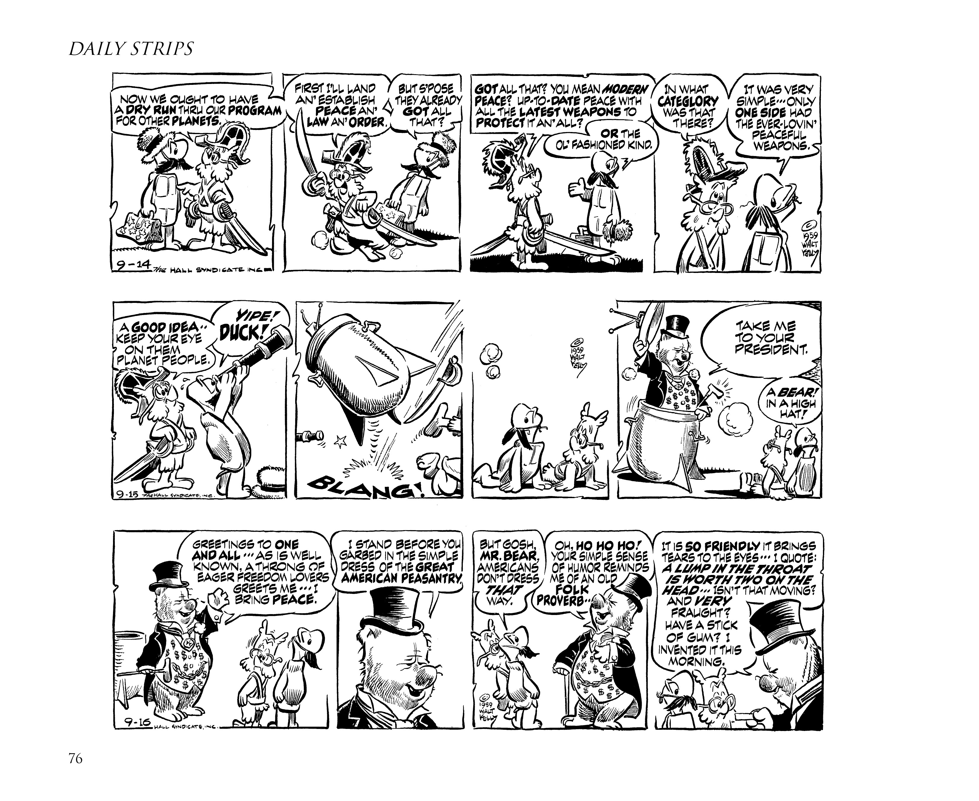 Read online Pogo by Walt Kelly: The Complete Syndicated Comic Strips comic -  Issue # TPB 6 (Part 1) - 86