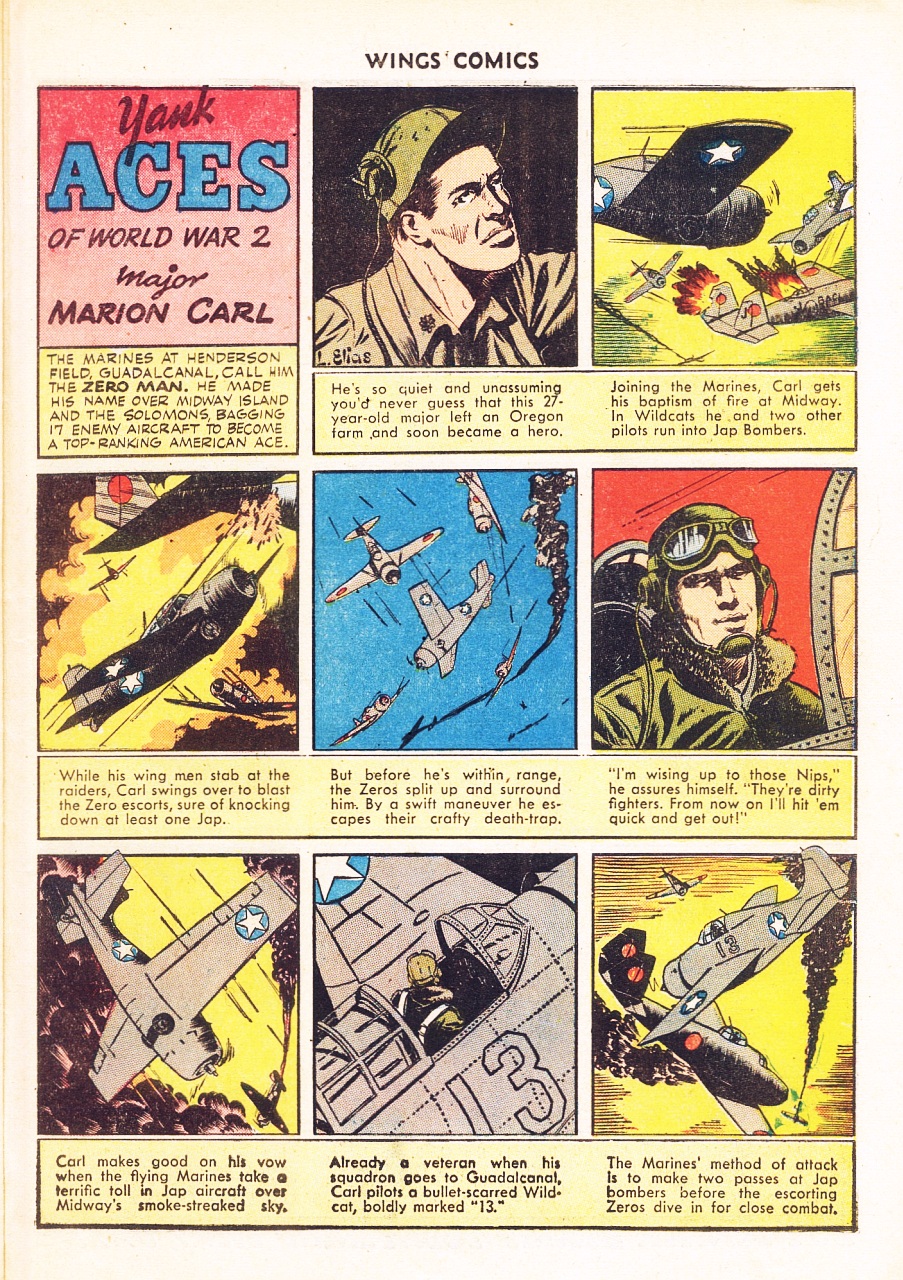 Read online Wings Comics comic -  Issue #37 - 41