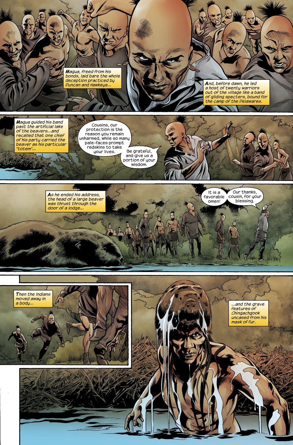 Read online The Last of the Mohicans comic -  Issue #5 - 7