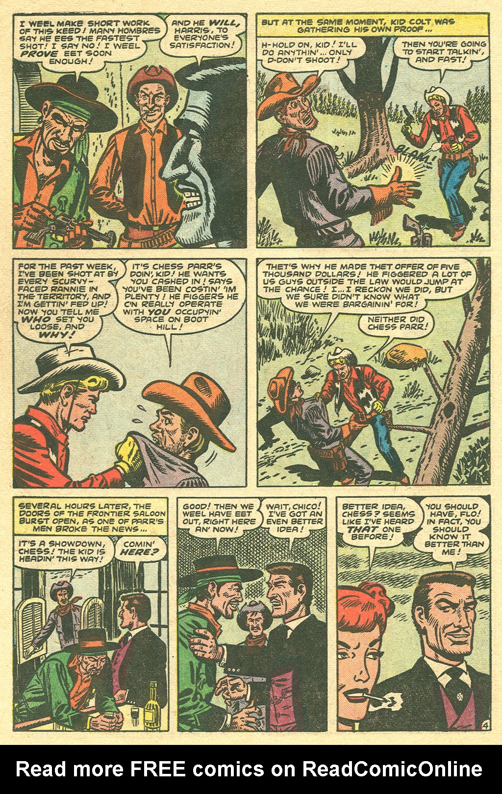 Read online Kid Colt Outlaw comic -  Issue #40 - 6