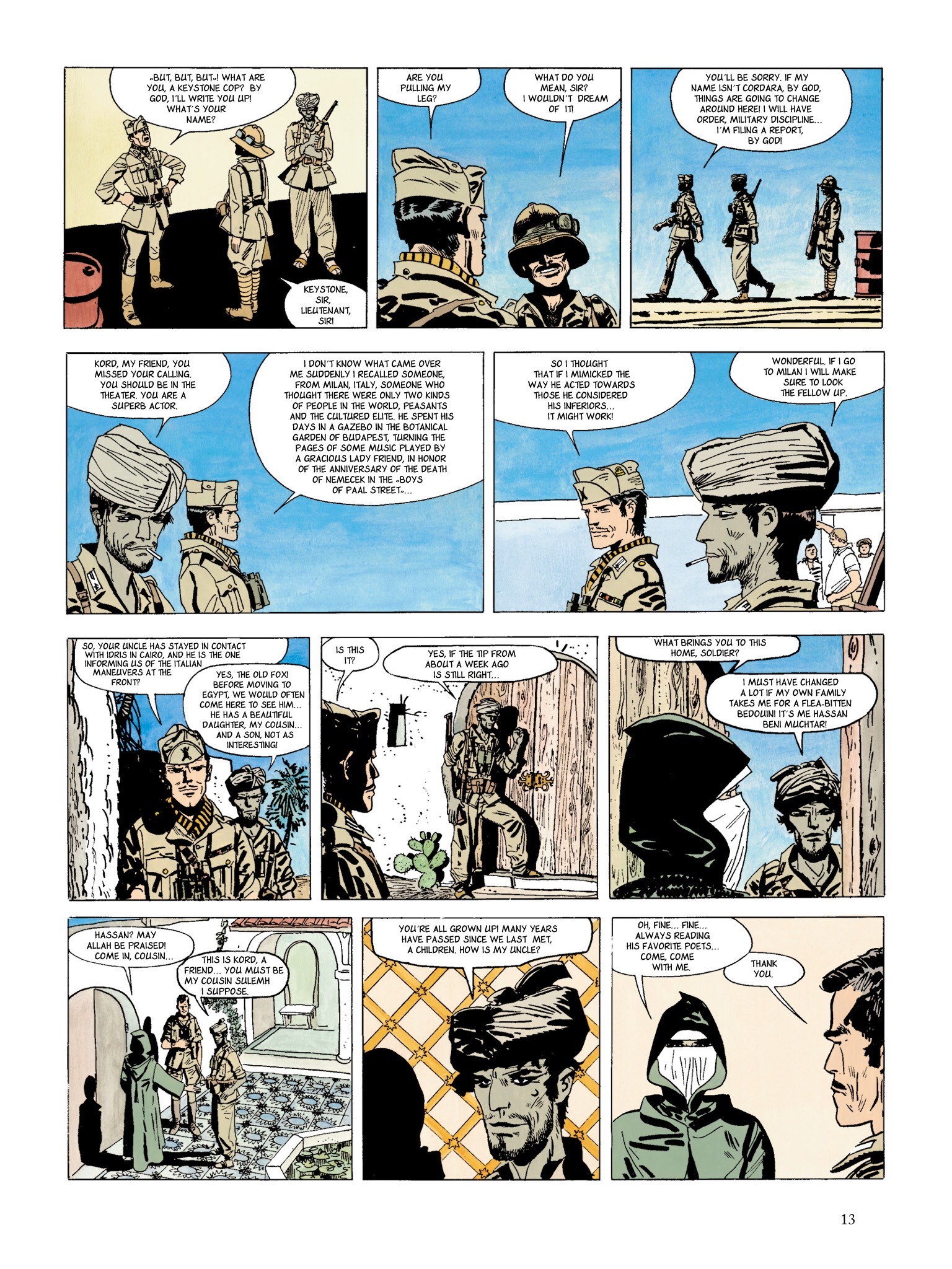 Read online The Scorpions of the Desert comic -  Issue #1 - 13