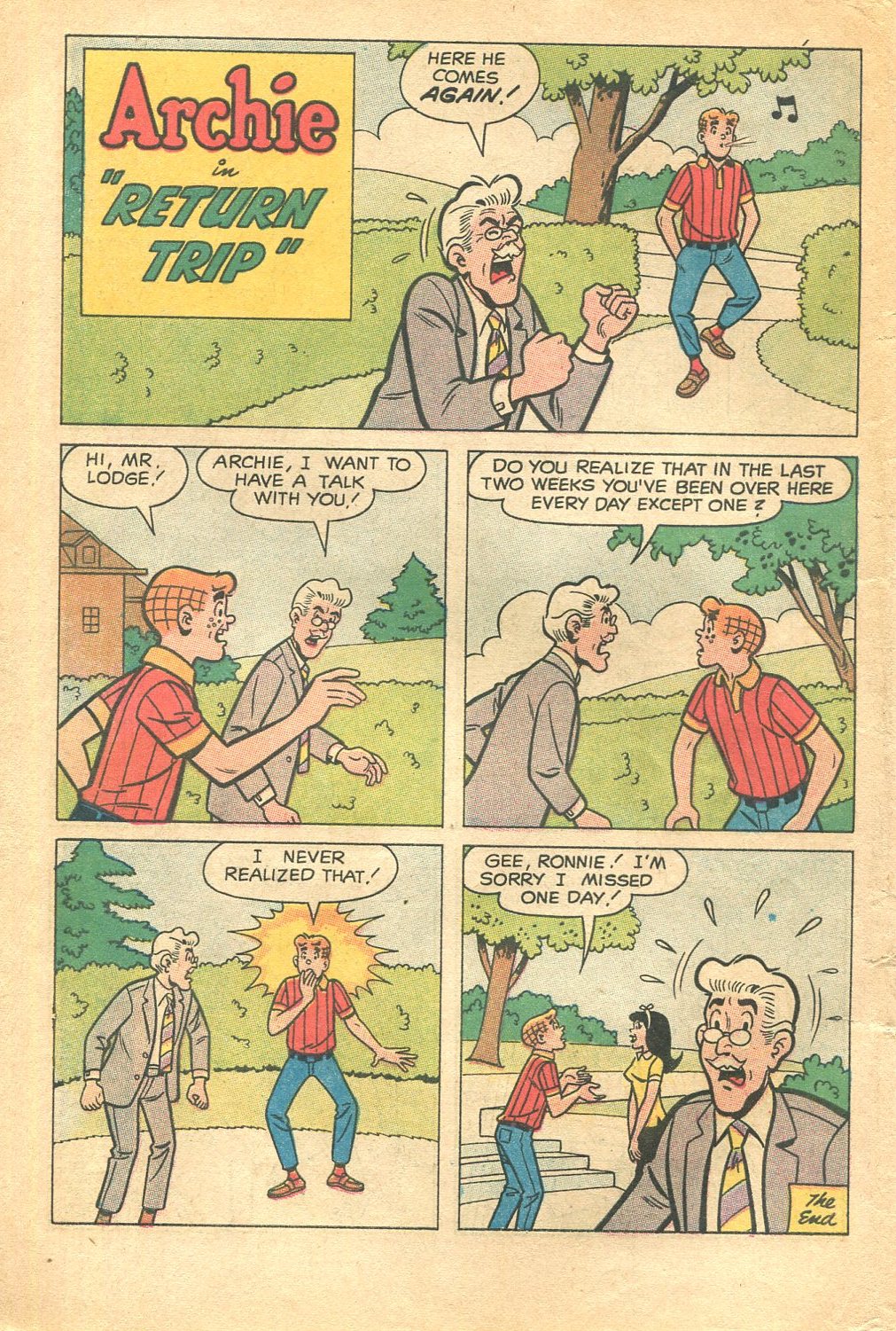 Read online Archie's Joke Book Magazine comic -  Issue #139 - 6