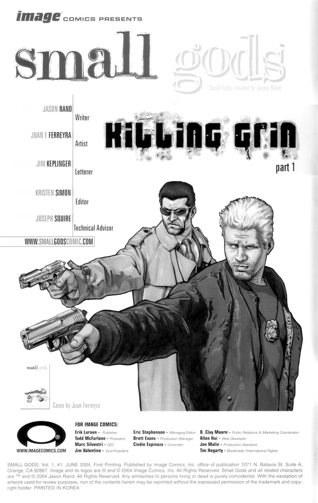 Read online Small Gods comic -  Issue #1 - 2