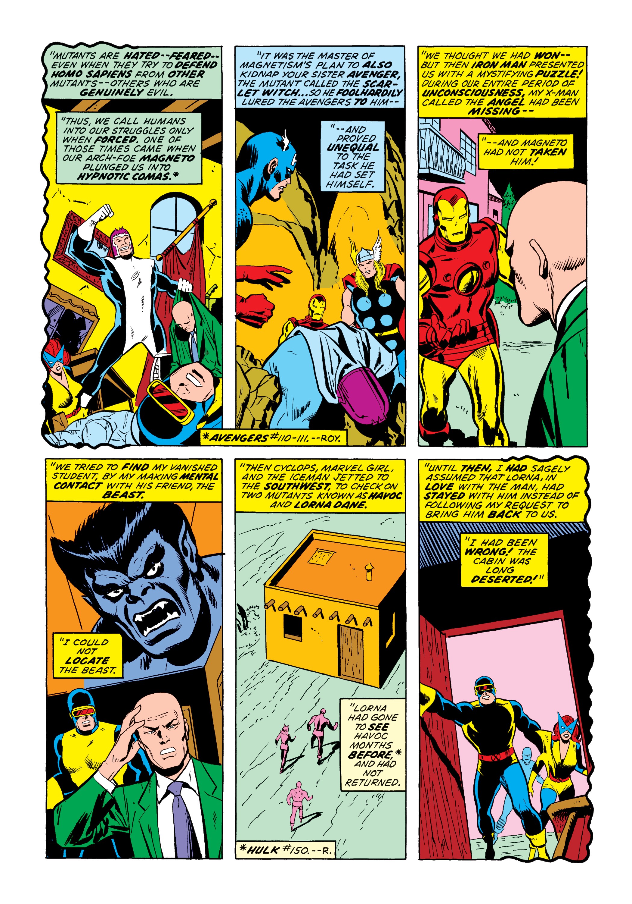 Read online Marvel Masterworks: The X-Men comic -  Issue # TPB 8 (Part 1) - 98