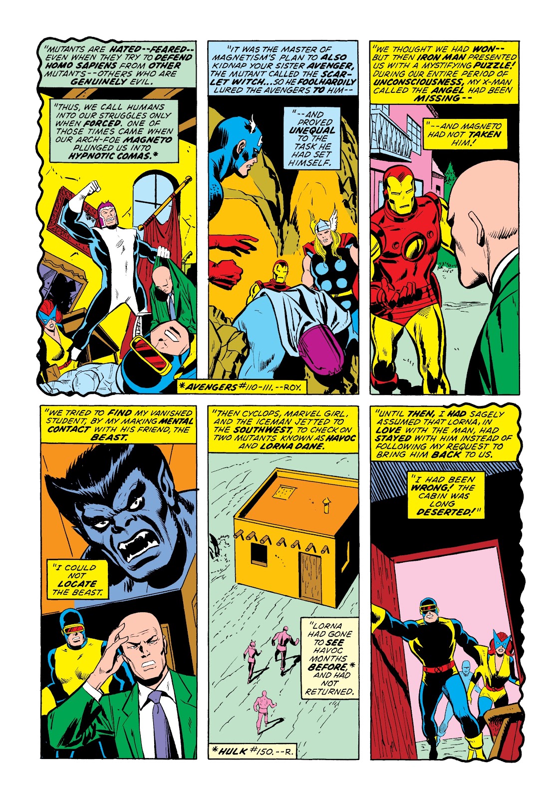 Marvel Masterworks: The X-Men issue TPB 8 (Part 1) - Page 98