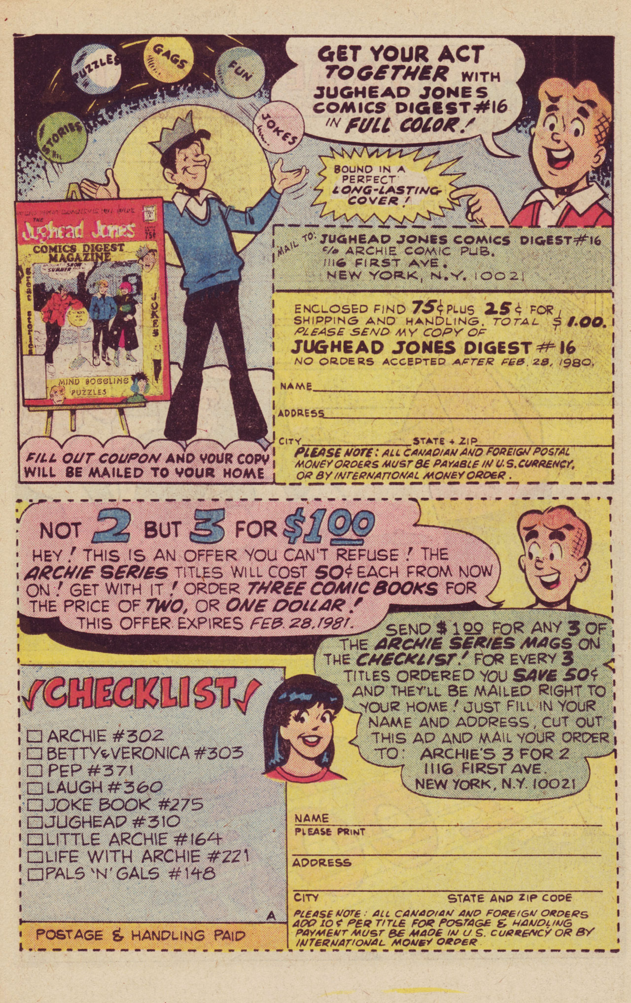 Read online Archie Giant Series Magazine comic -  Issue #505 - 19