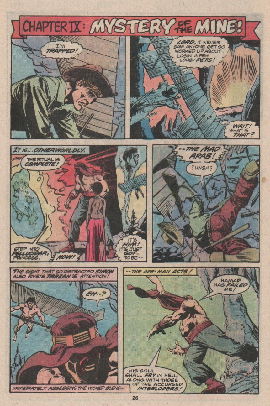 Read online Tarzan (1977) comic -  Issue #16 - 16