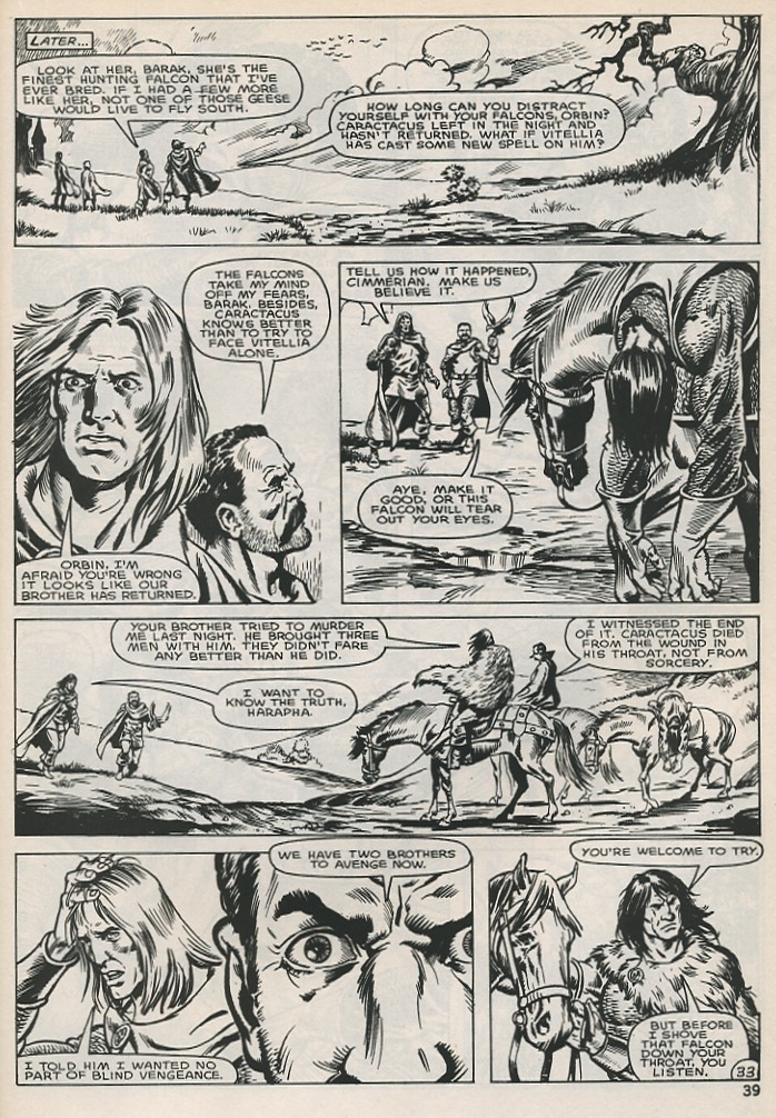 Read online The Savage Sword Of Conan comic -  Issue #130 - 39