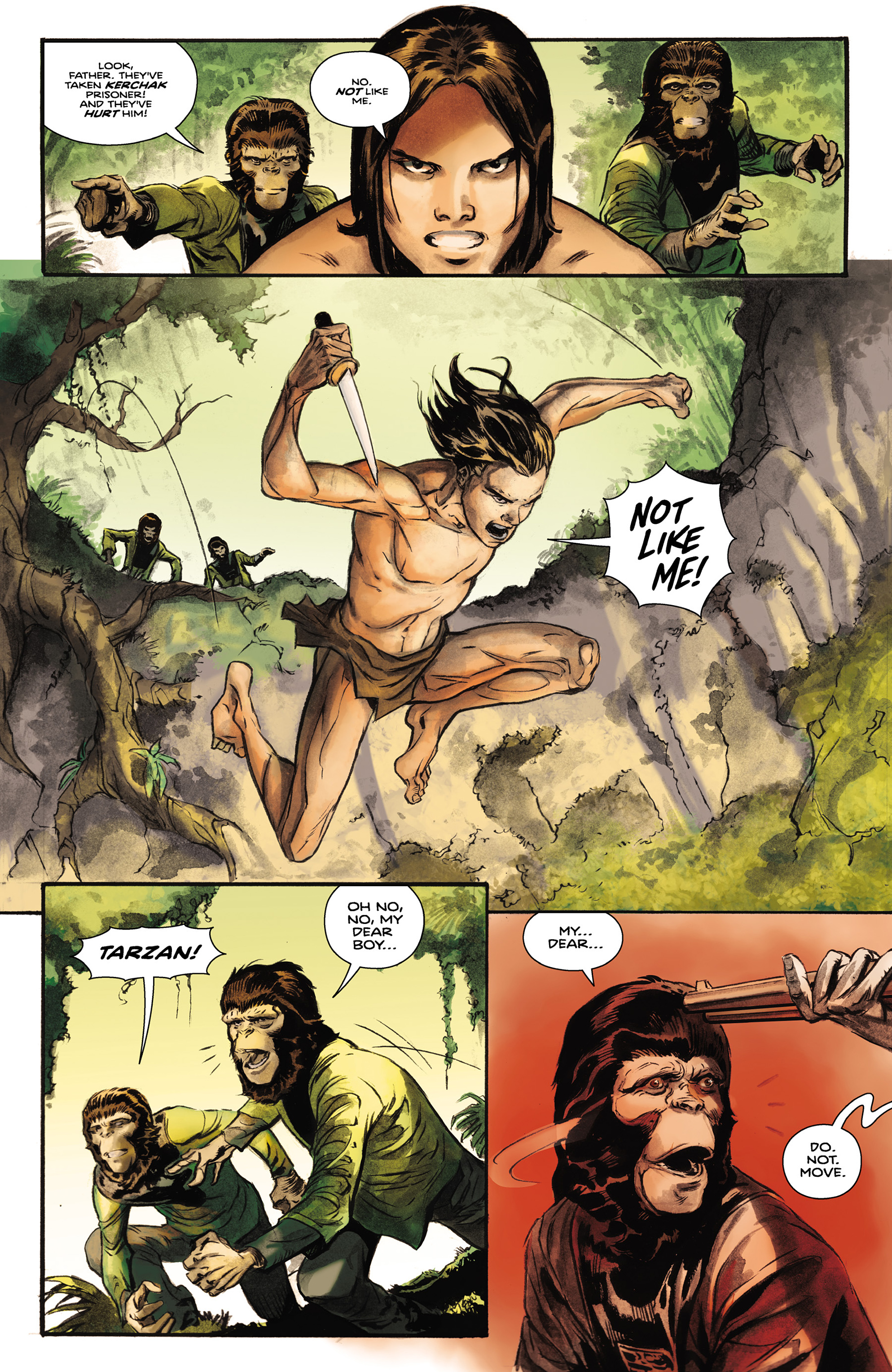 Read online Tarzan On the Planet of the Apes comic -  Issue #1 - 20