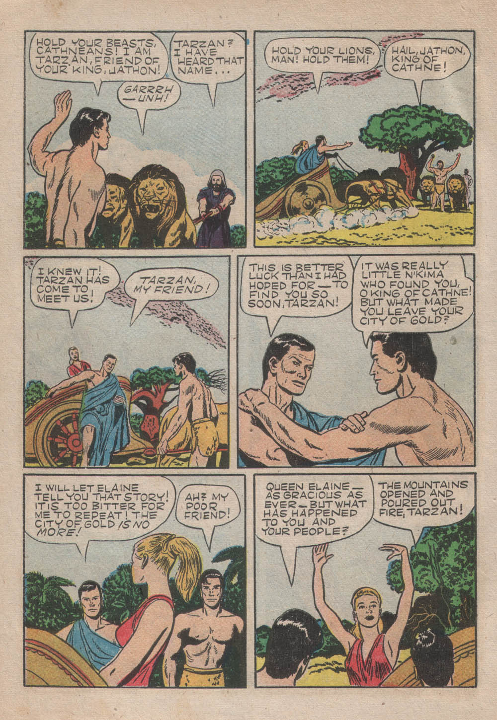 Read online Tarzan (1948) comic -  Issue #35 - 6