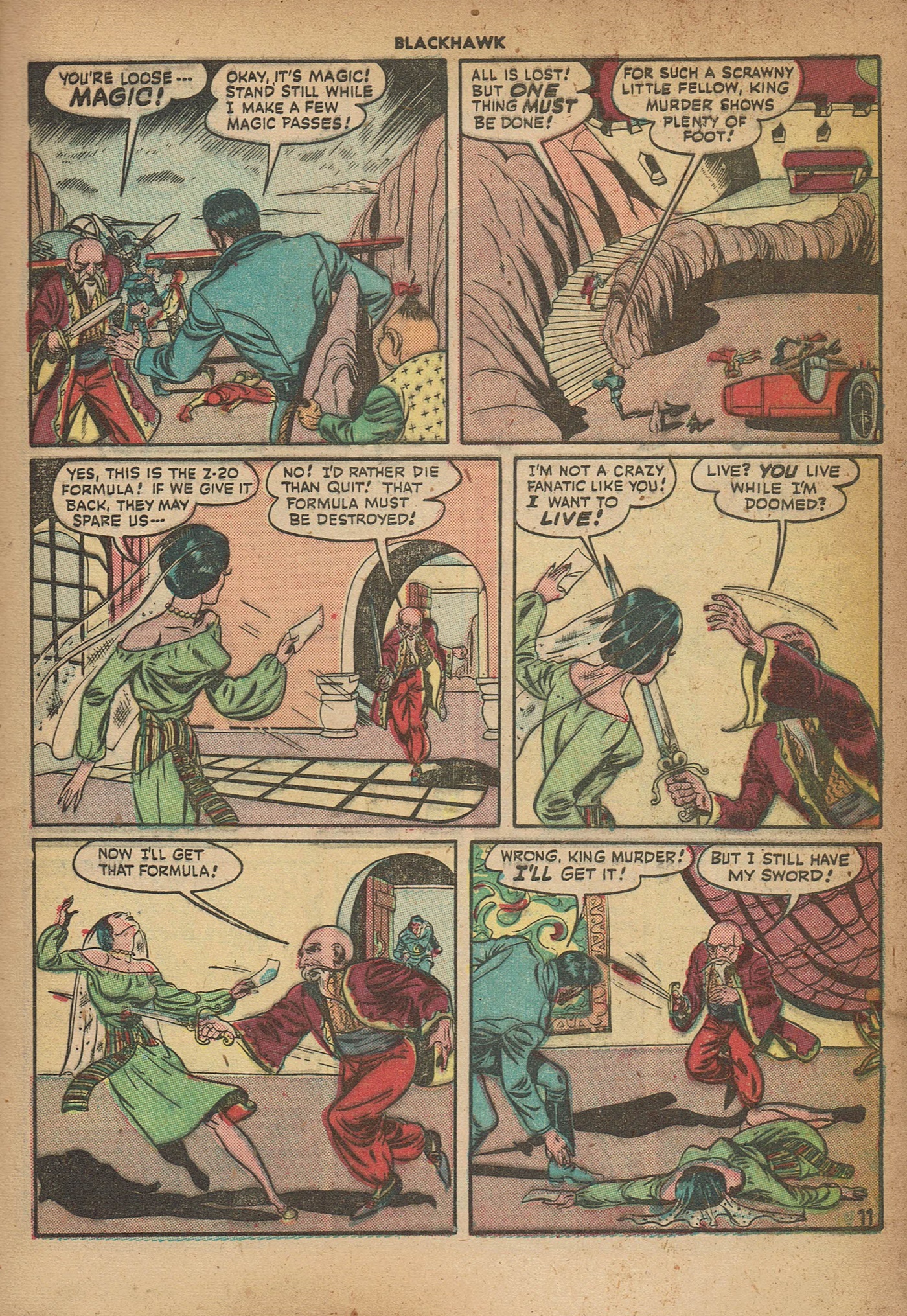 Read online Blackhawk (1957) comic -  Issue #13 - 13