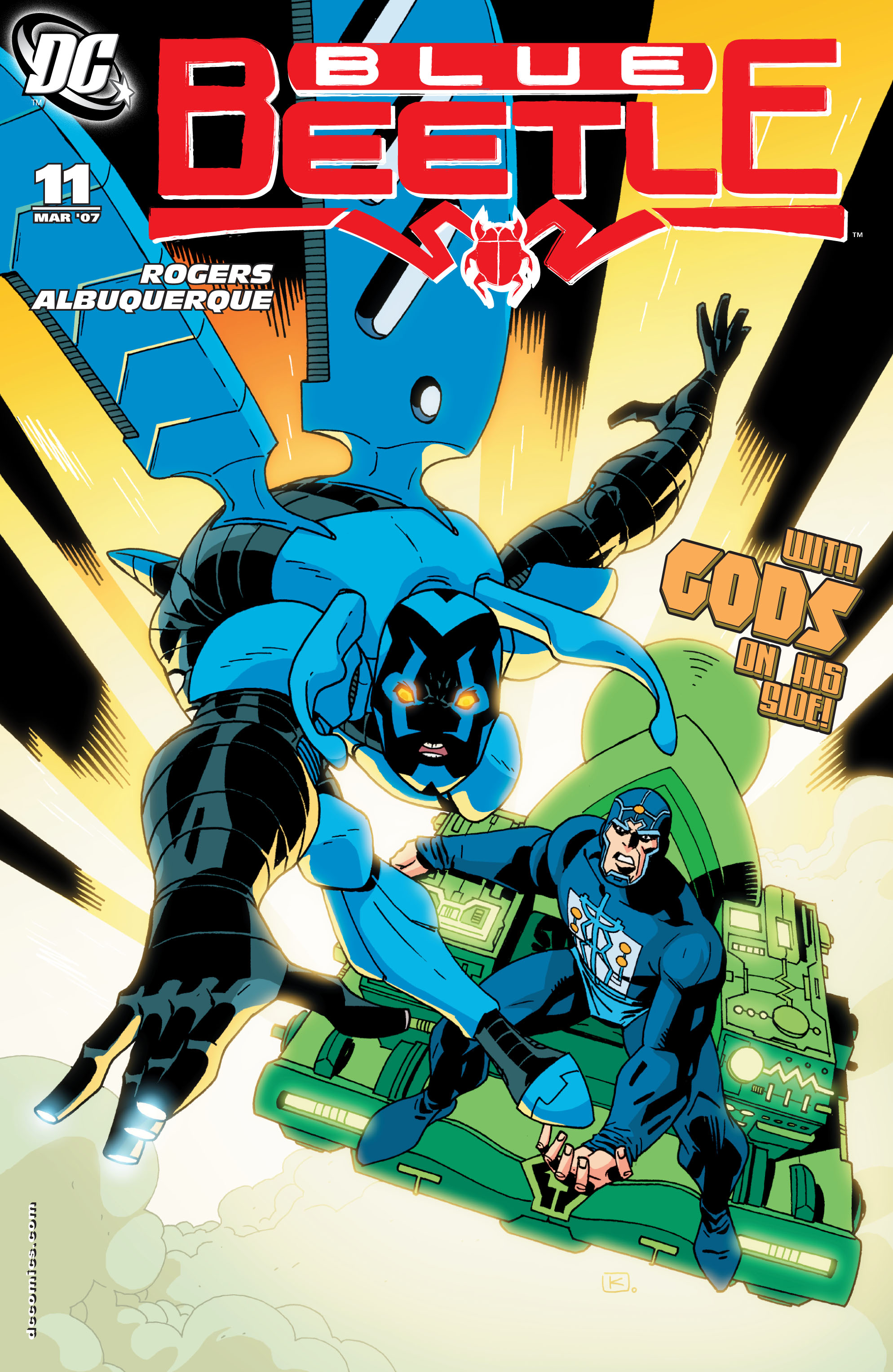 Read online Blue Beetle (2006) comic -  Issue #11 - 1