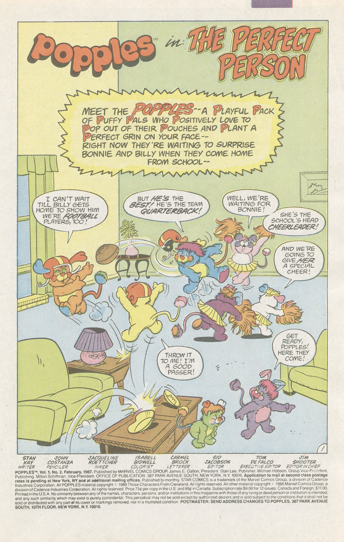 Read online Popples comic -  Issue #2 - 3