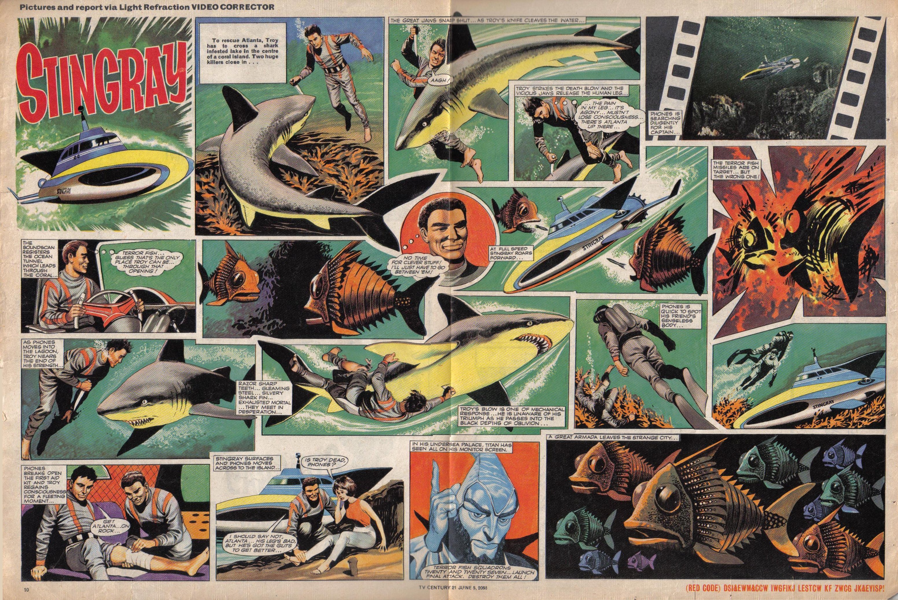 Read online TV Century 21 (TV 21) comic -  Issue #20 - 10