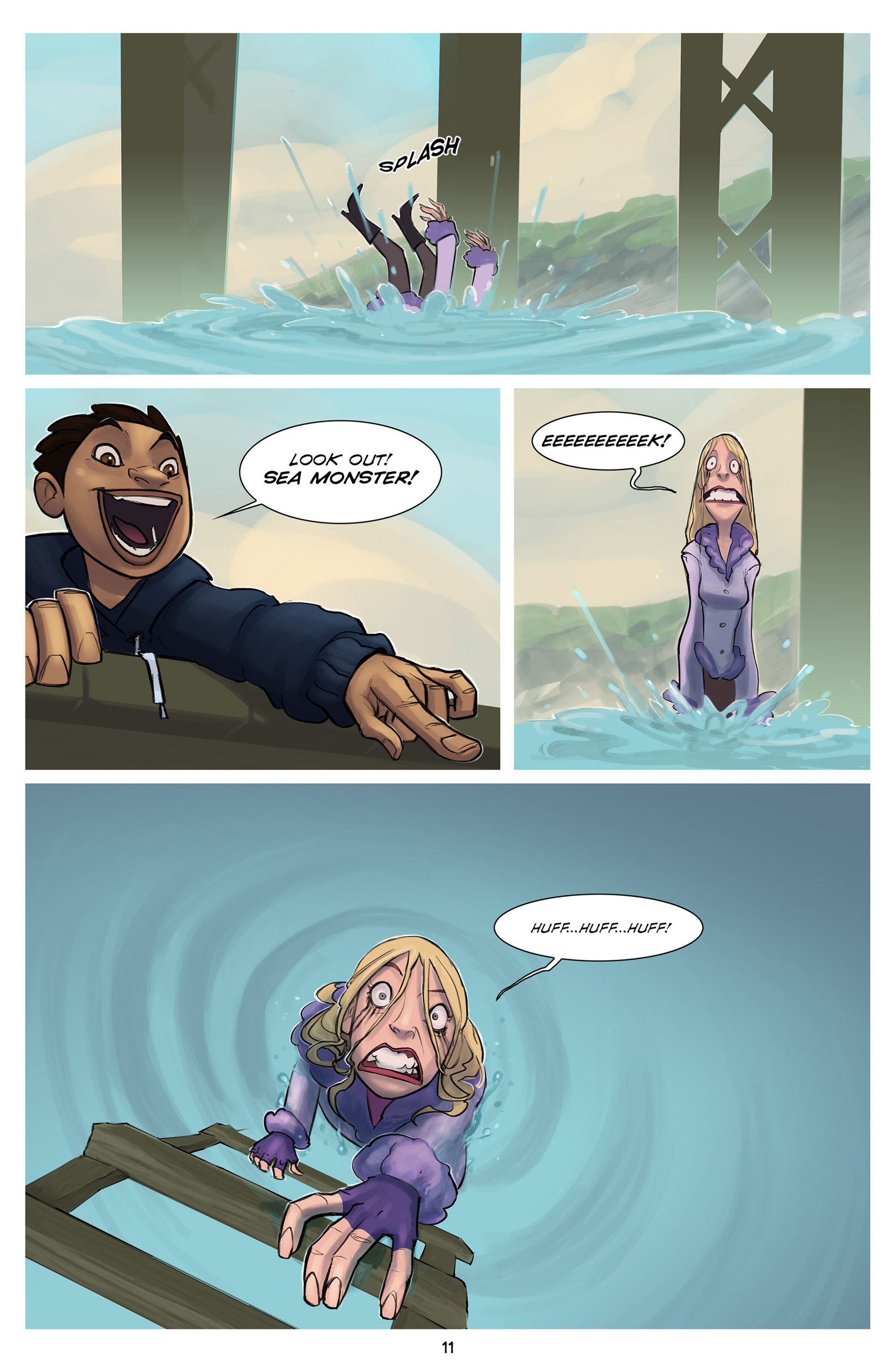 Read online The Deep: Here Be Dragons comic -  Issue #2 - 13