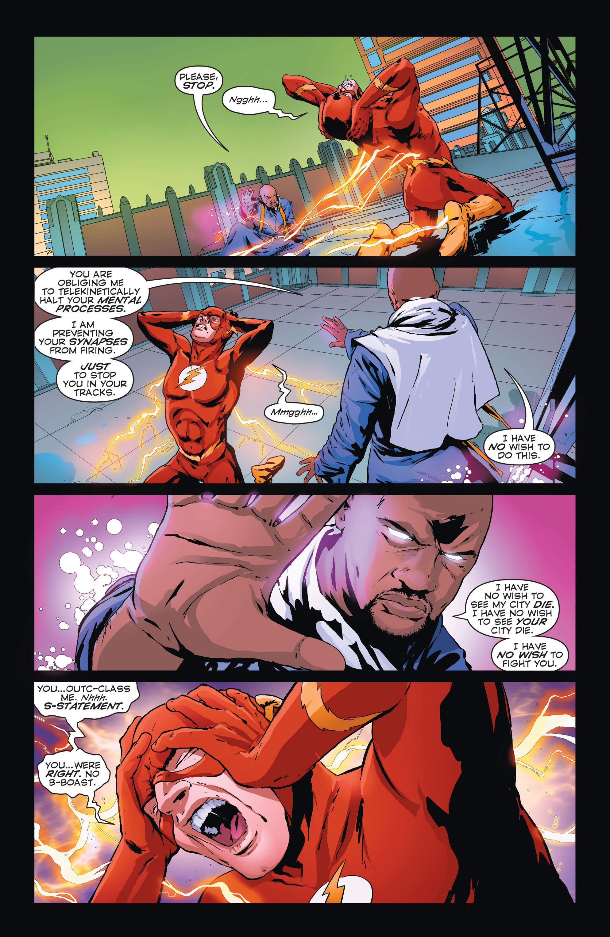 Read online Convergence Flash comic -  Issue #2 - 16