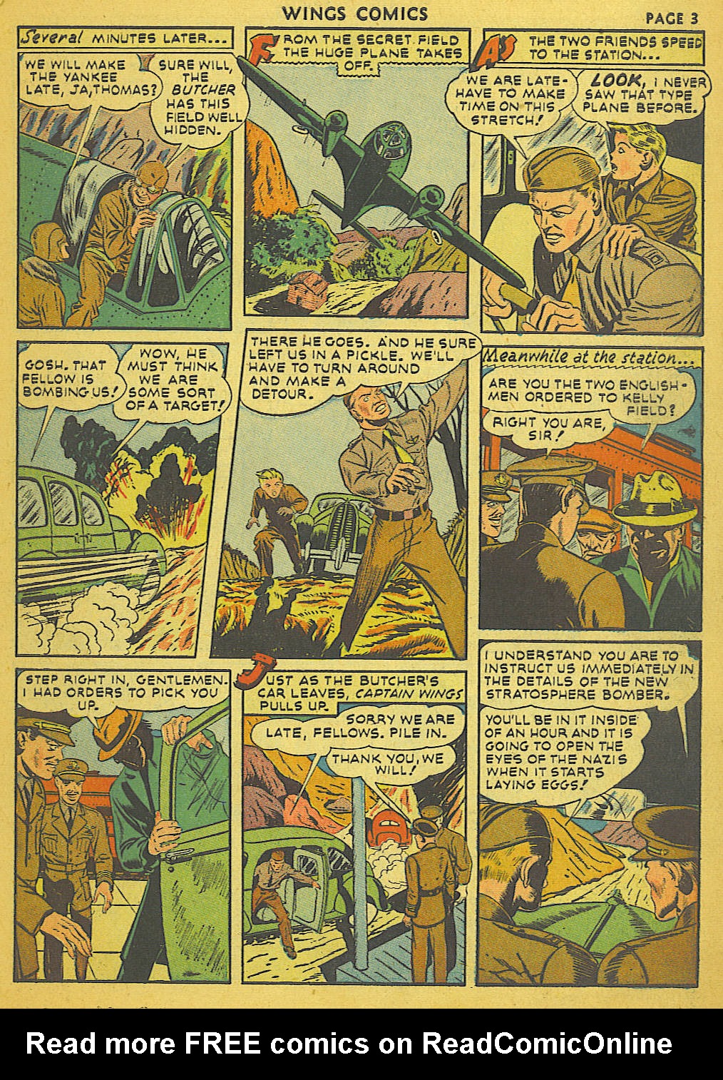 Read online Wings Comics comic -  Issue #18 - 4