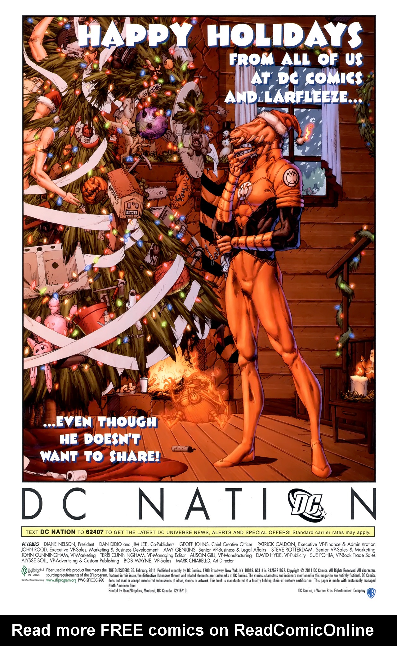 Read online The Outsiders (2009) comic -  Issue #35 - 24