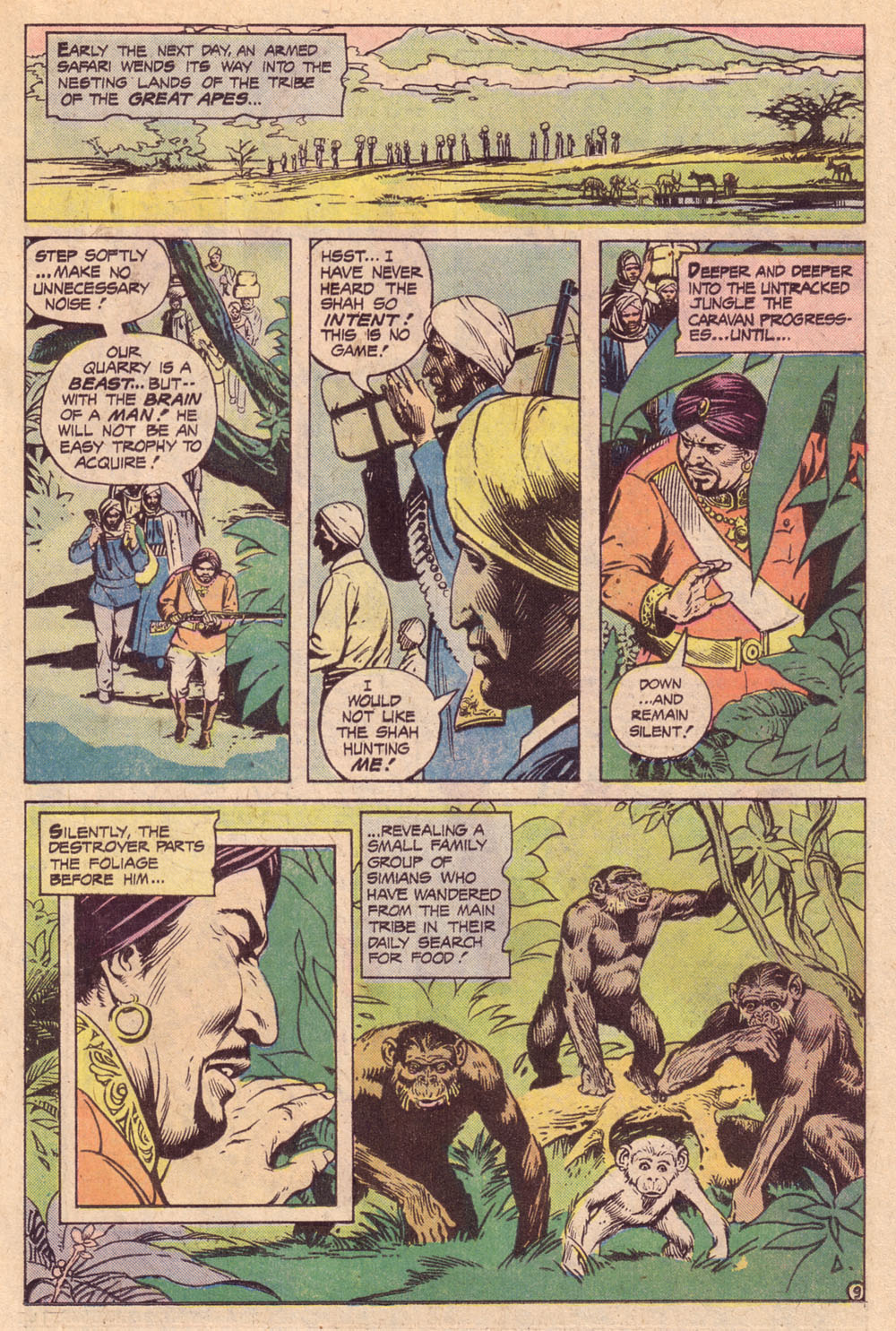 Read online Tarzan (1972) comic -  Issue #244 - 9