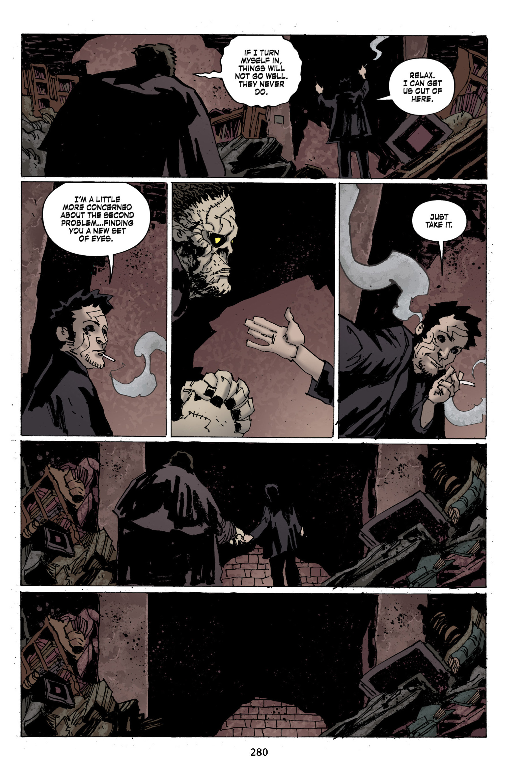 Read online Criminal Macabre Omnibus comic -  Issue # TPB 3 - 280