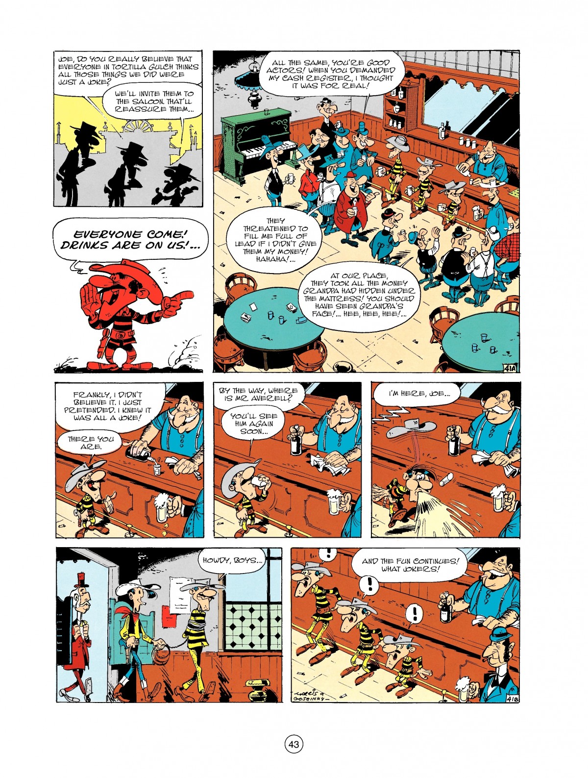 Read online A Lucky Luke Adventure comic -  Issue #36 - 43