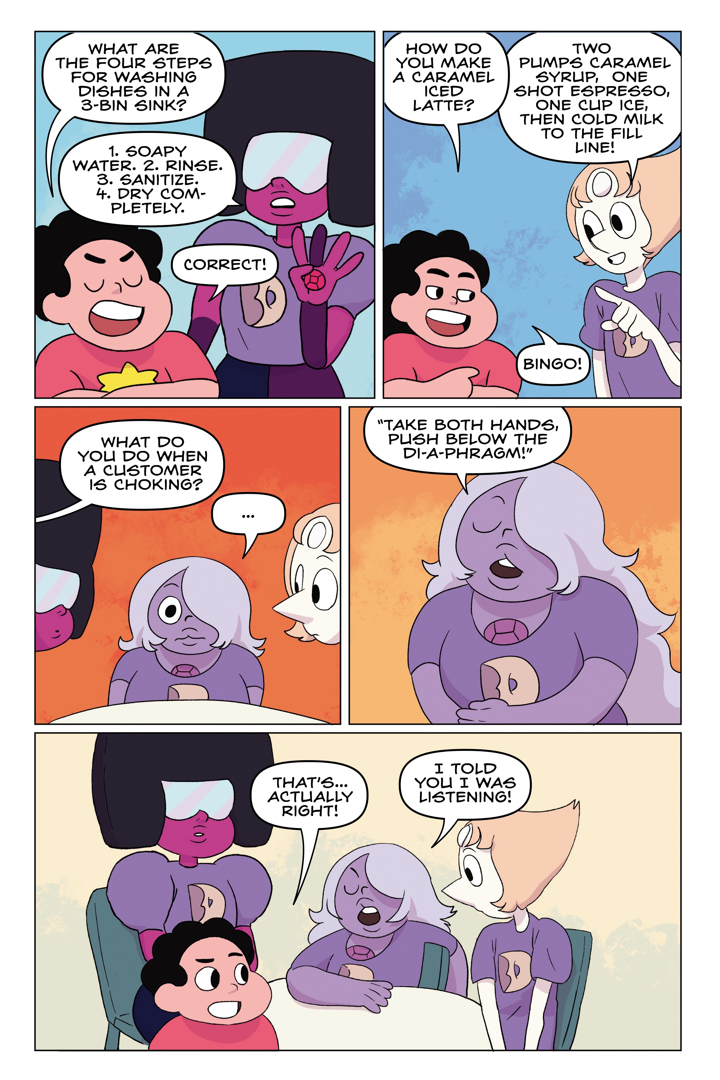 Read online Steven Universe: Ultimate Dough-Down comic -  Issue # TPB - 27
