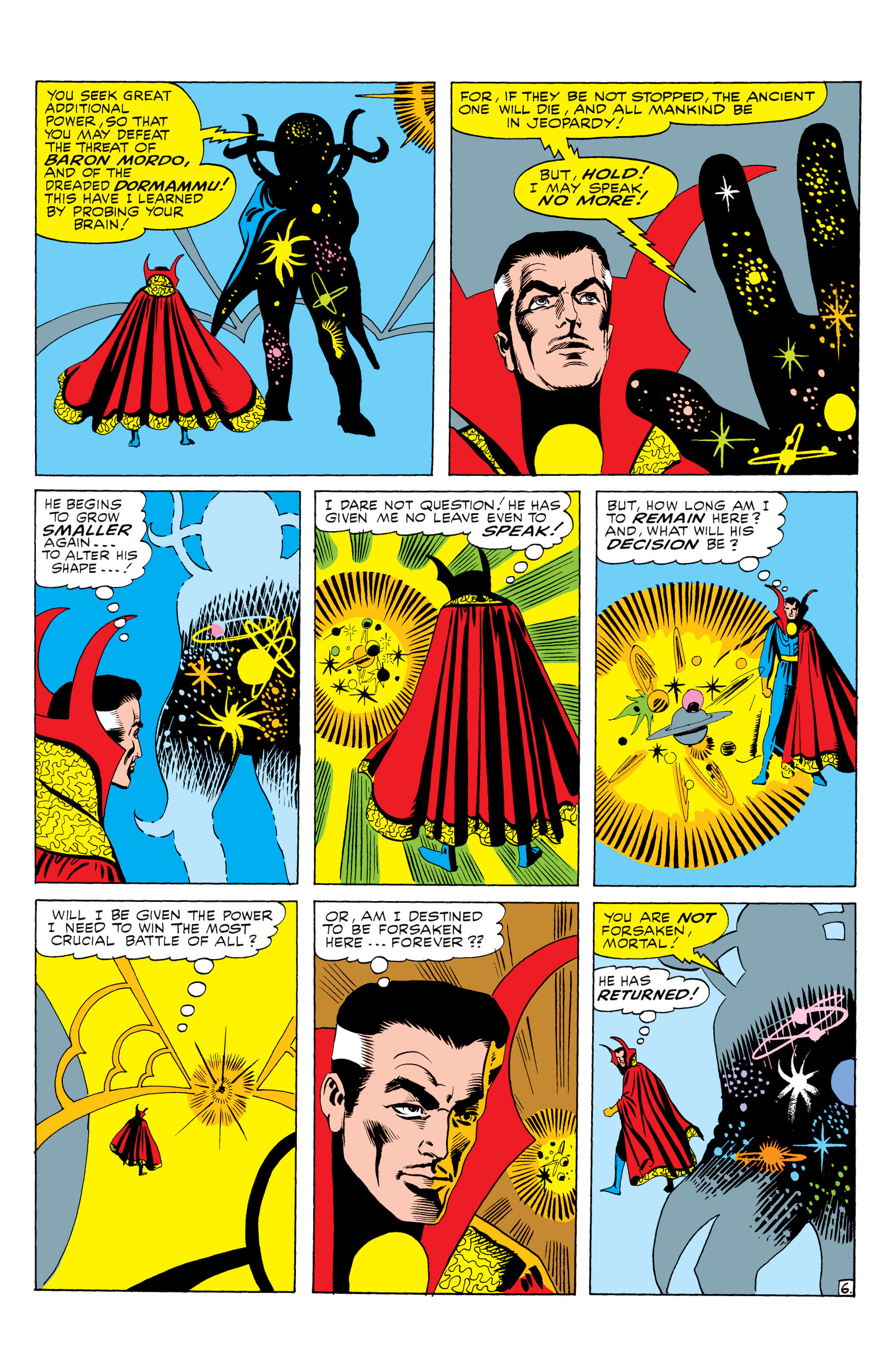 Read online Marvel Masterworks: Doctor Strange comic -  Issue # TPB 1 (Part 3) - 70