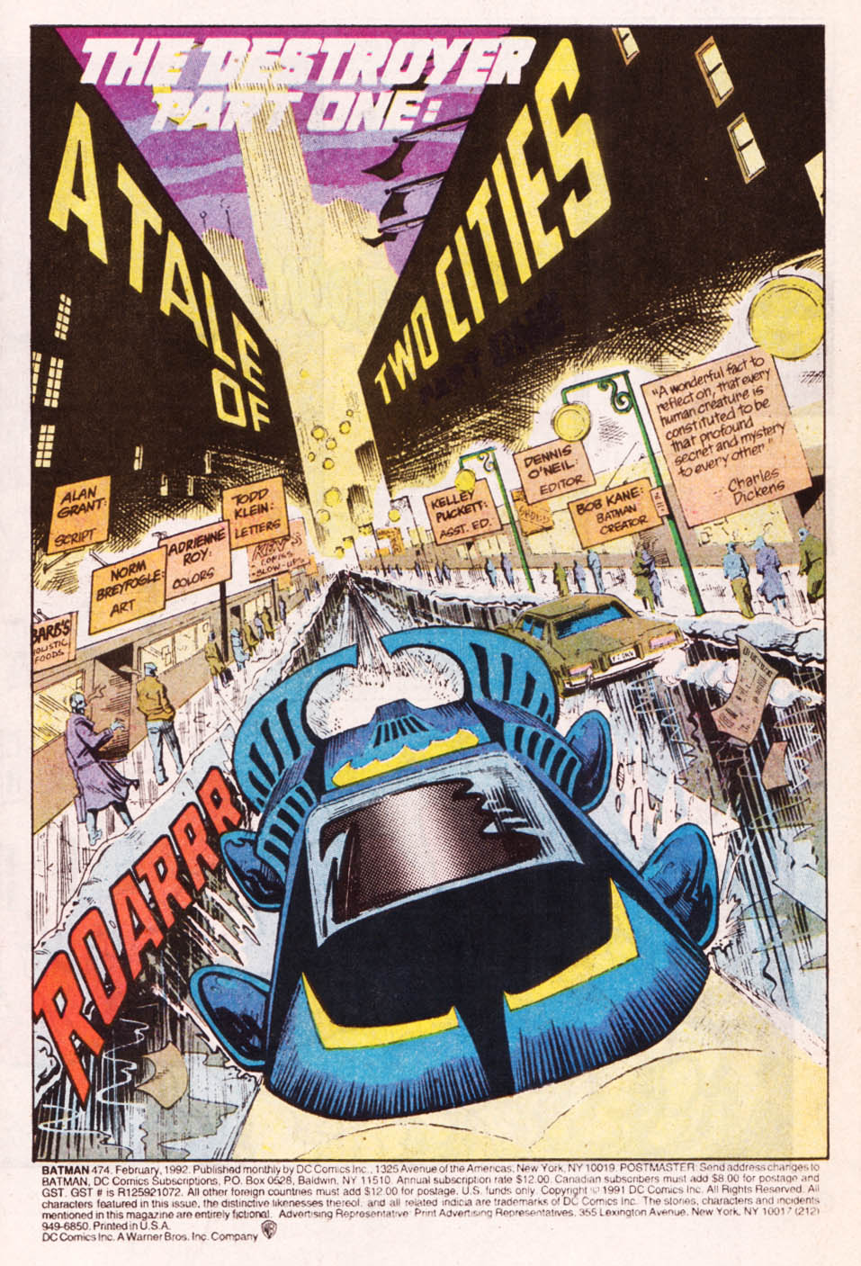 Read online Batman (1940) comic -  Issue #474 - 2