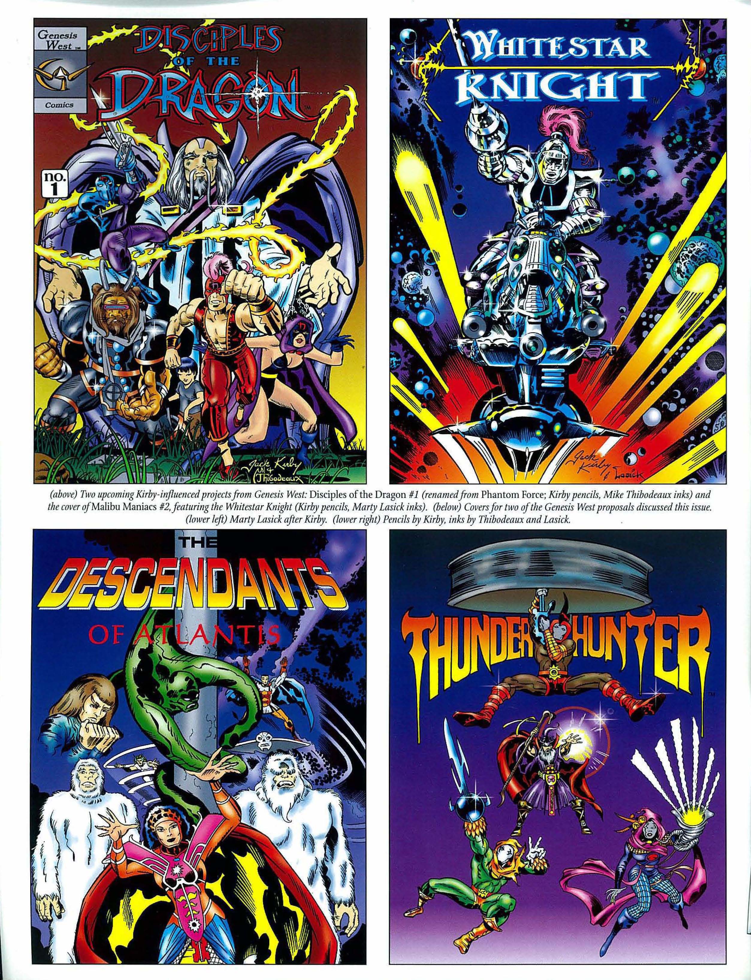 Read online The Jack Kirby Collector comic -  Issue #27 - 36