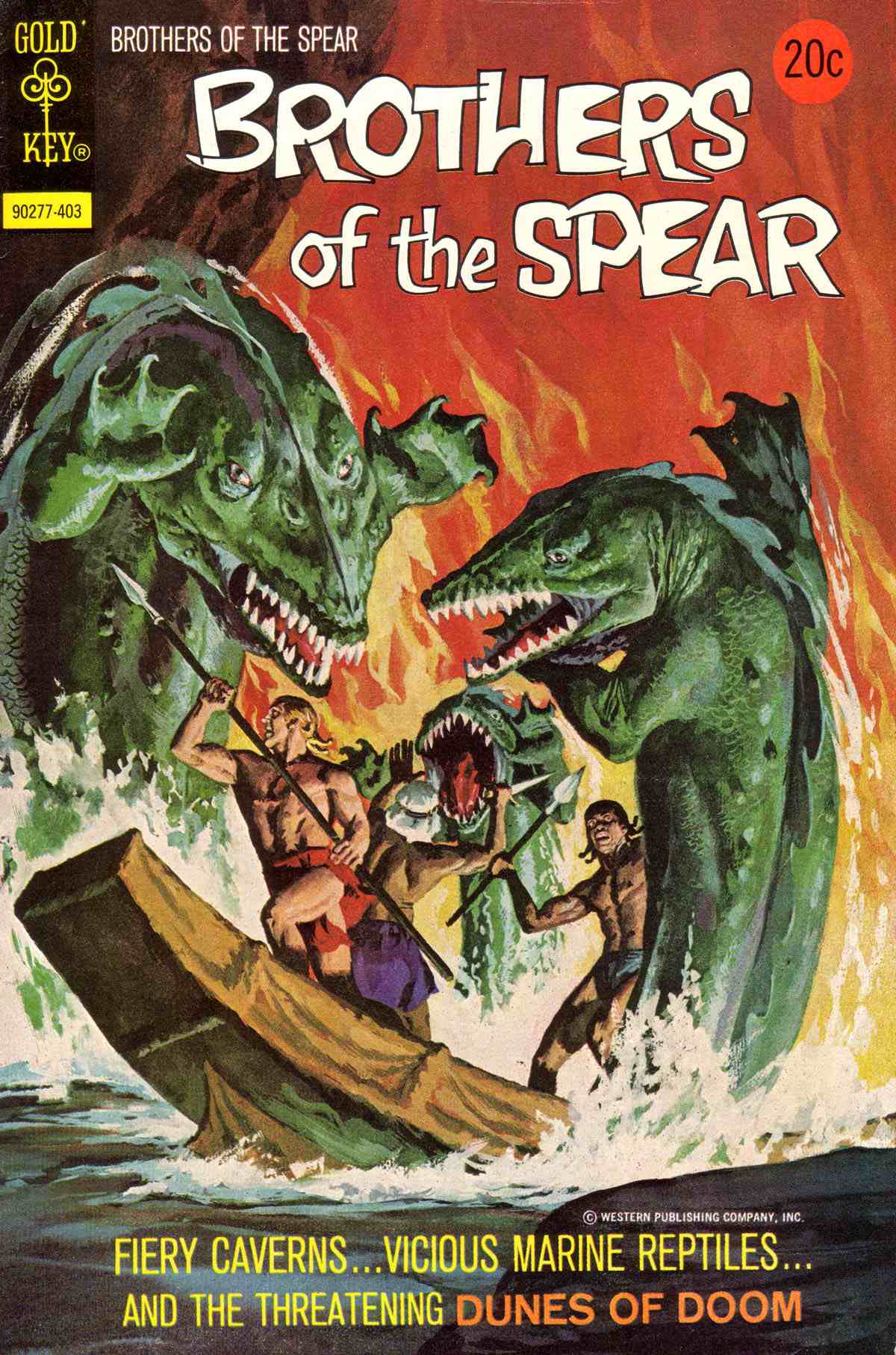 Read online Brothers of the Spear comic -  Issue #8 - 1