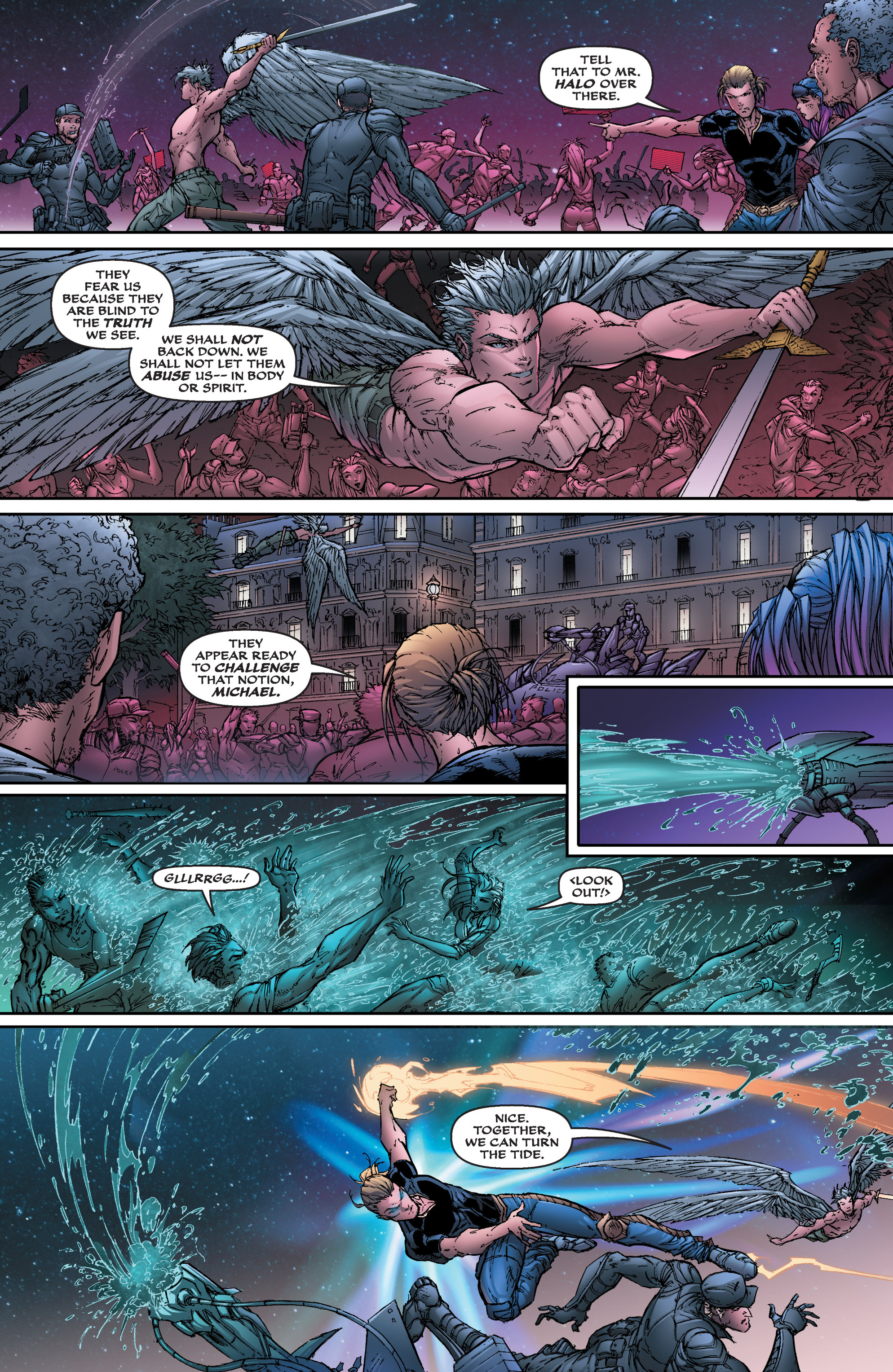 Read online Michael Turner's Soulfire (2013) comic -  Issue #5 - 18