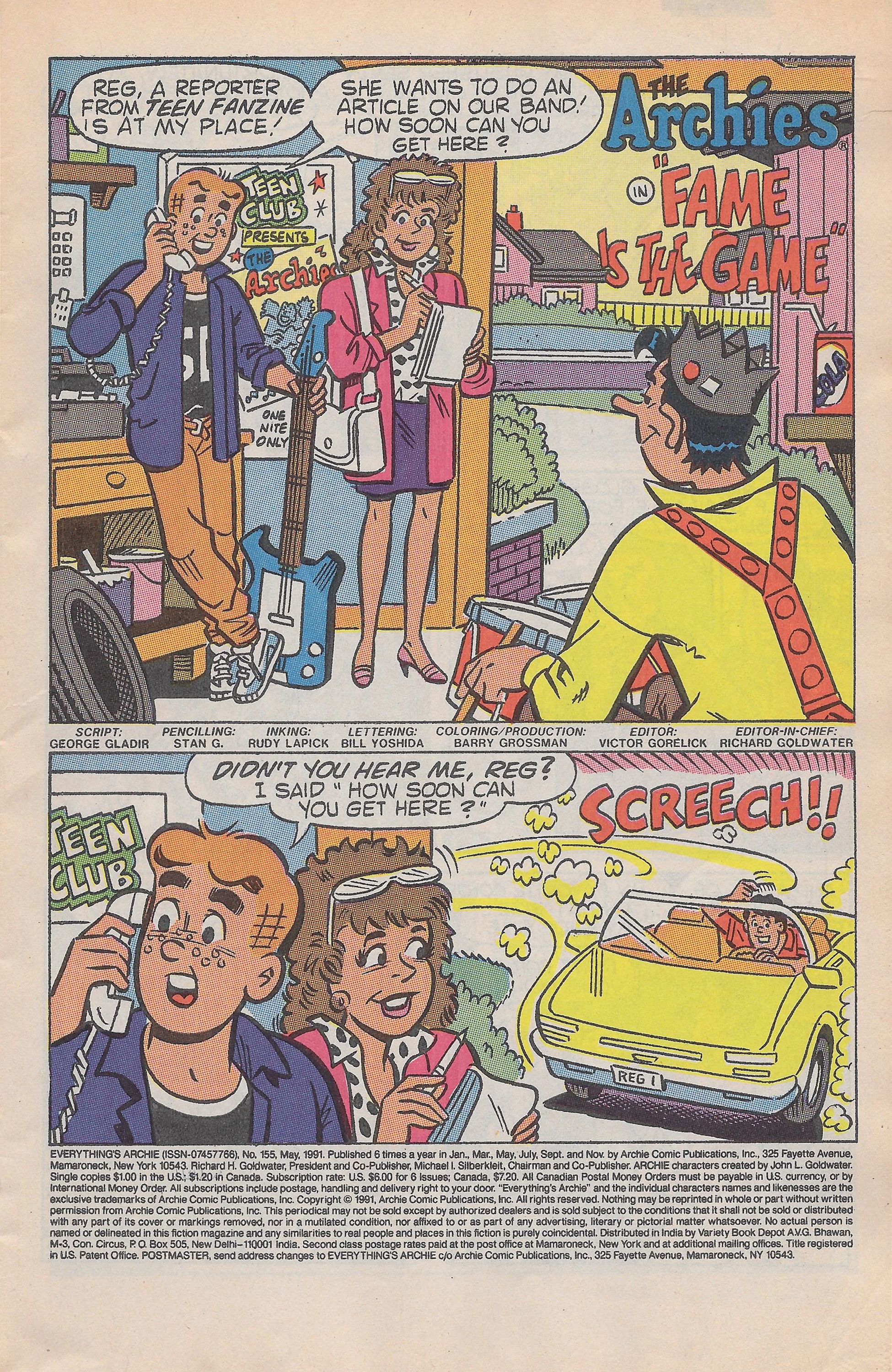 Read online Everything's Archie comic -  Issue #155 - 3