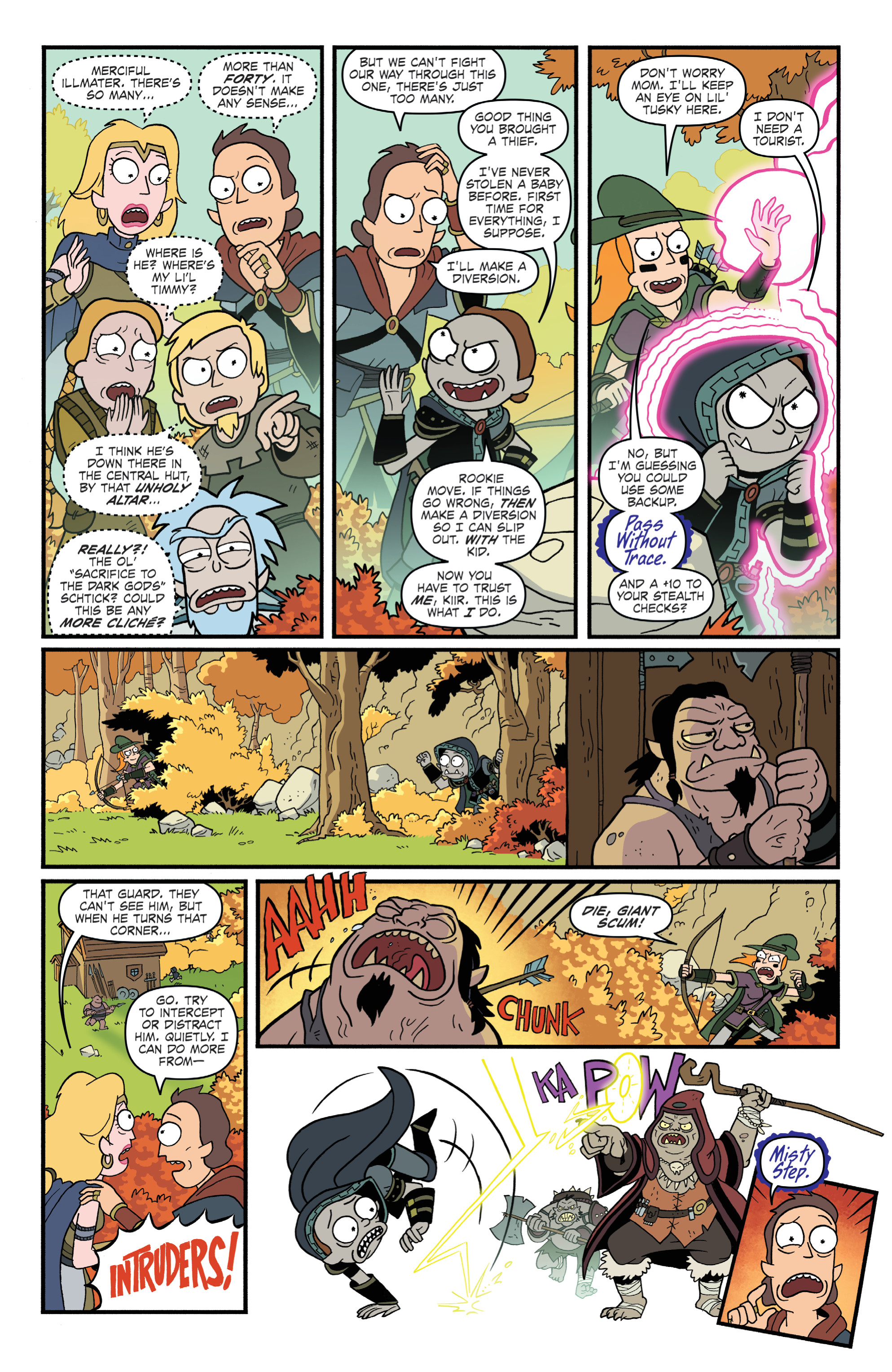 Read online Rick and Morty vs Dungeons & Dragons comic -  Issue # _TPB - 75