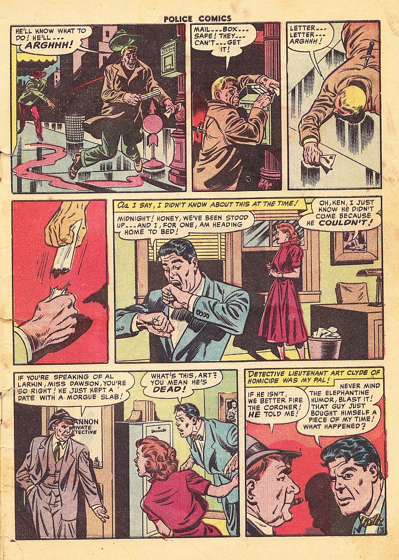 Read online Police Comics comic -  Issue #109 - 7