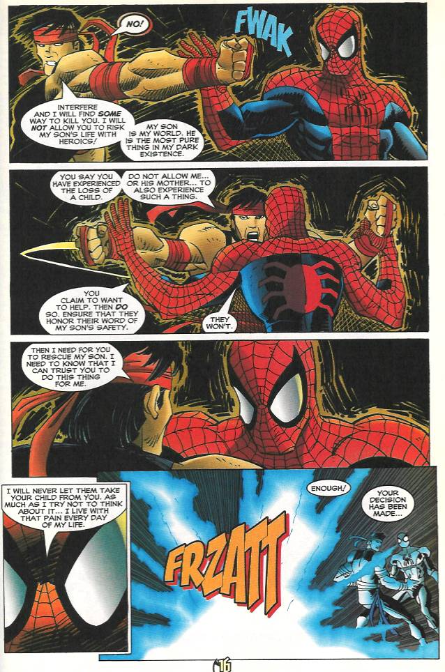 Read online Spider-Man (1990) comic -  Issue #81 - Shadow Of The Cat - 17