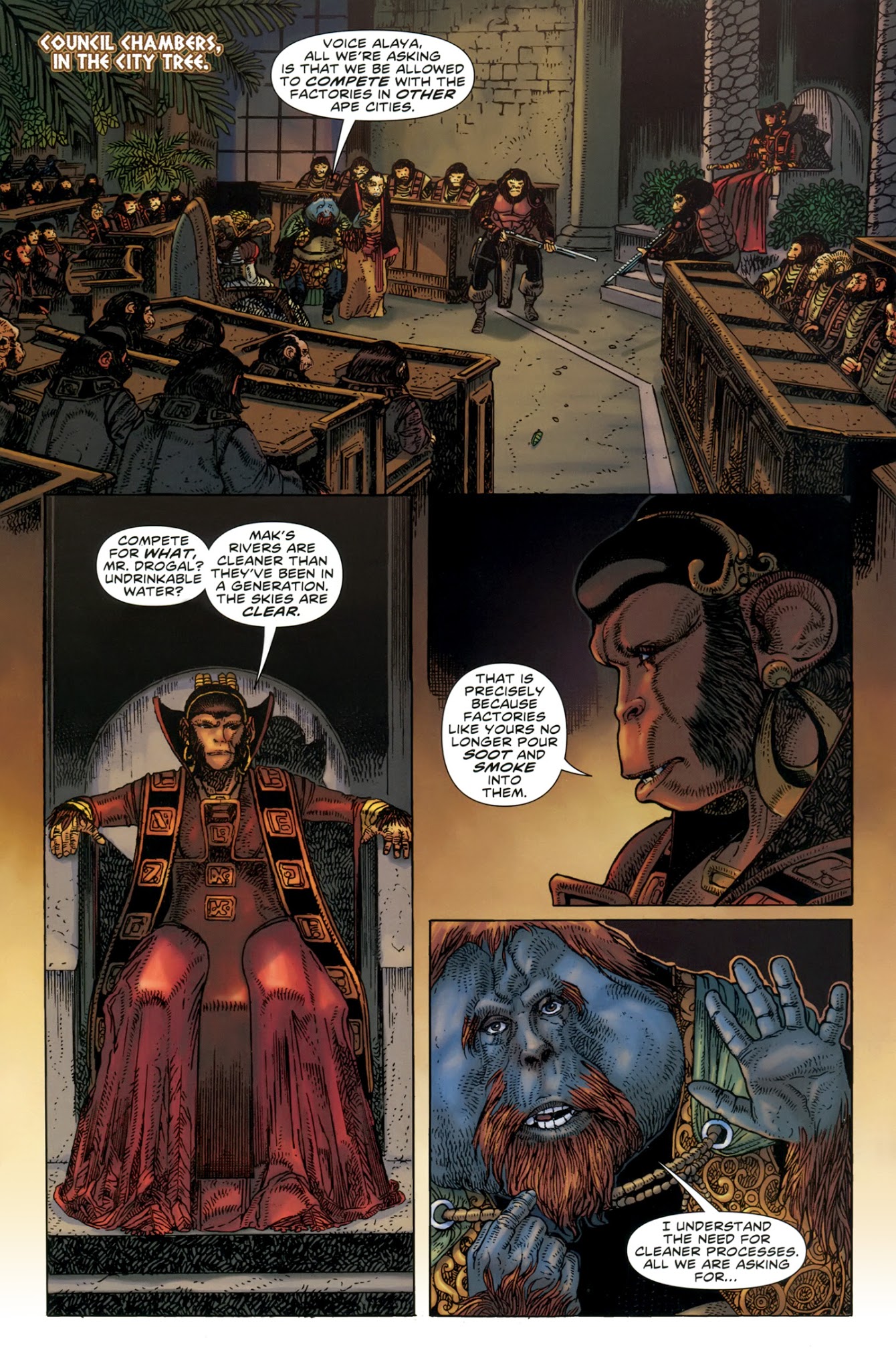 Read online Planet of the Apes (2011) comic -  Issue #13 - 9