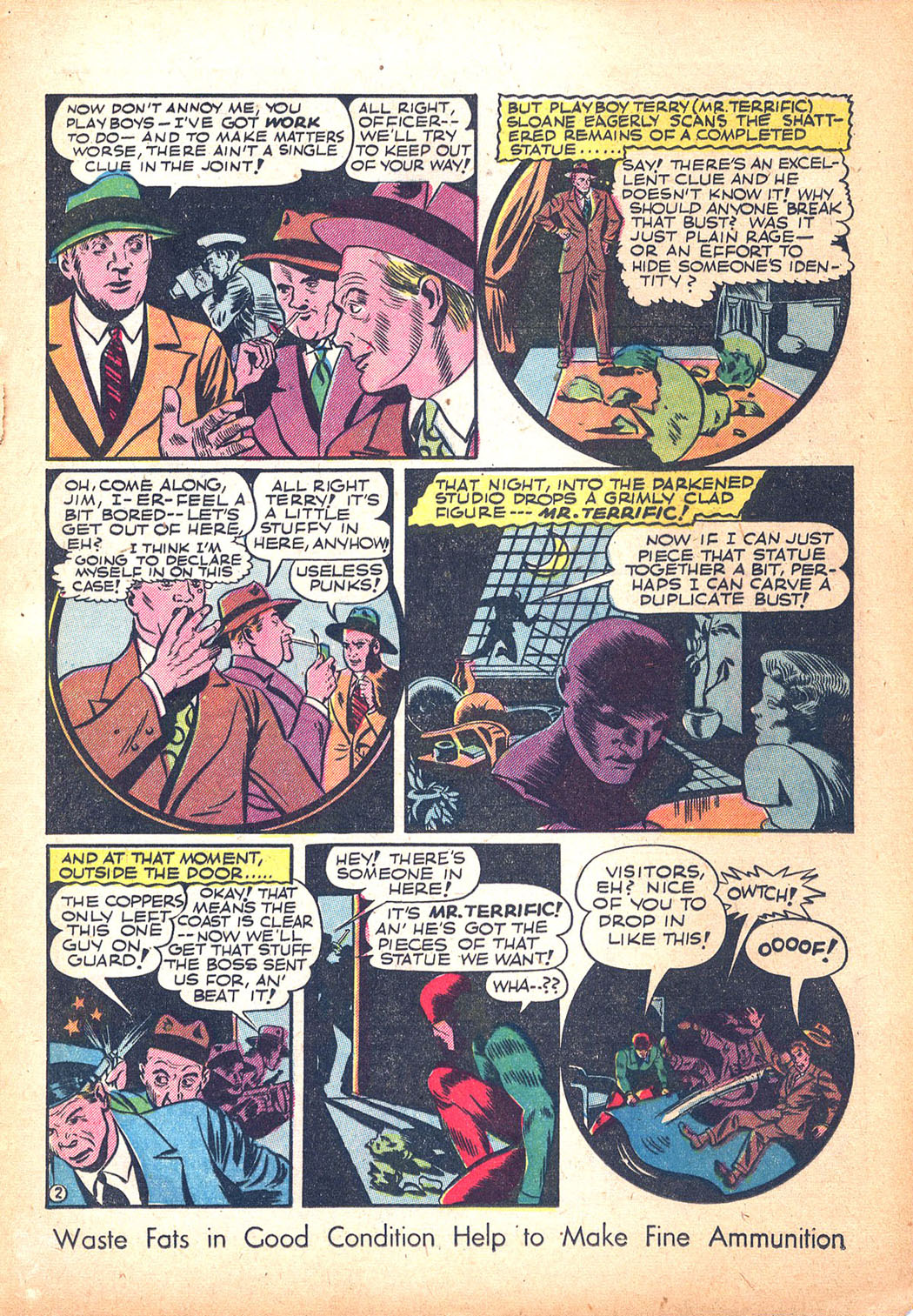 Read online Sensation (Mystery) Comics comic -  Issue #32 - 35