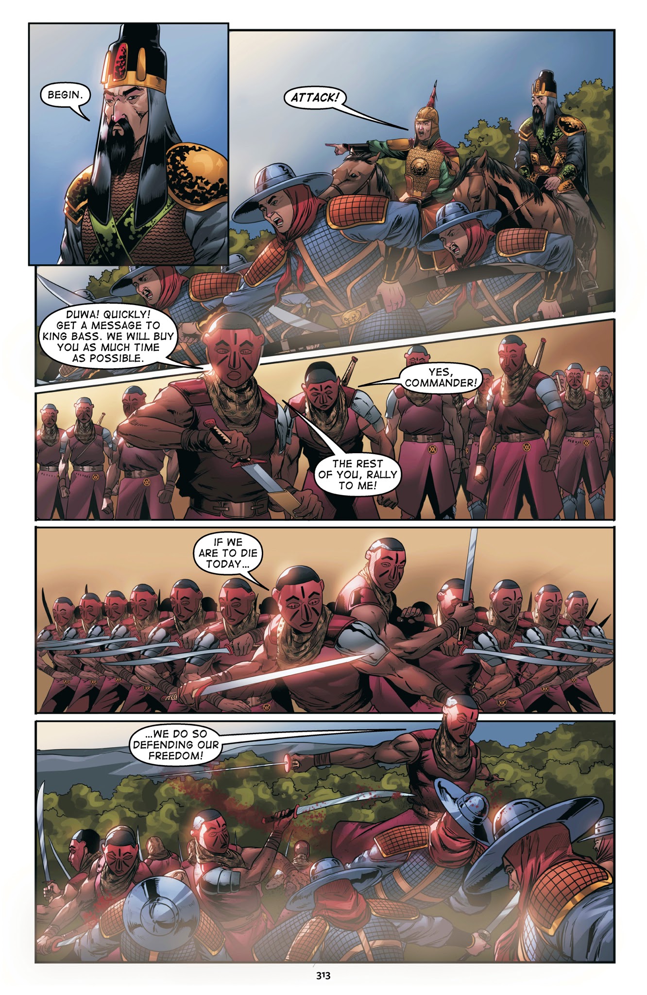 Read online Malika: Warrior Queen comic -  Issue # TPB 1 (Part 4) - 15