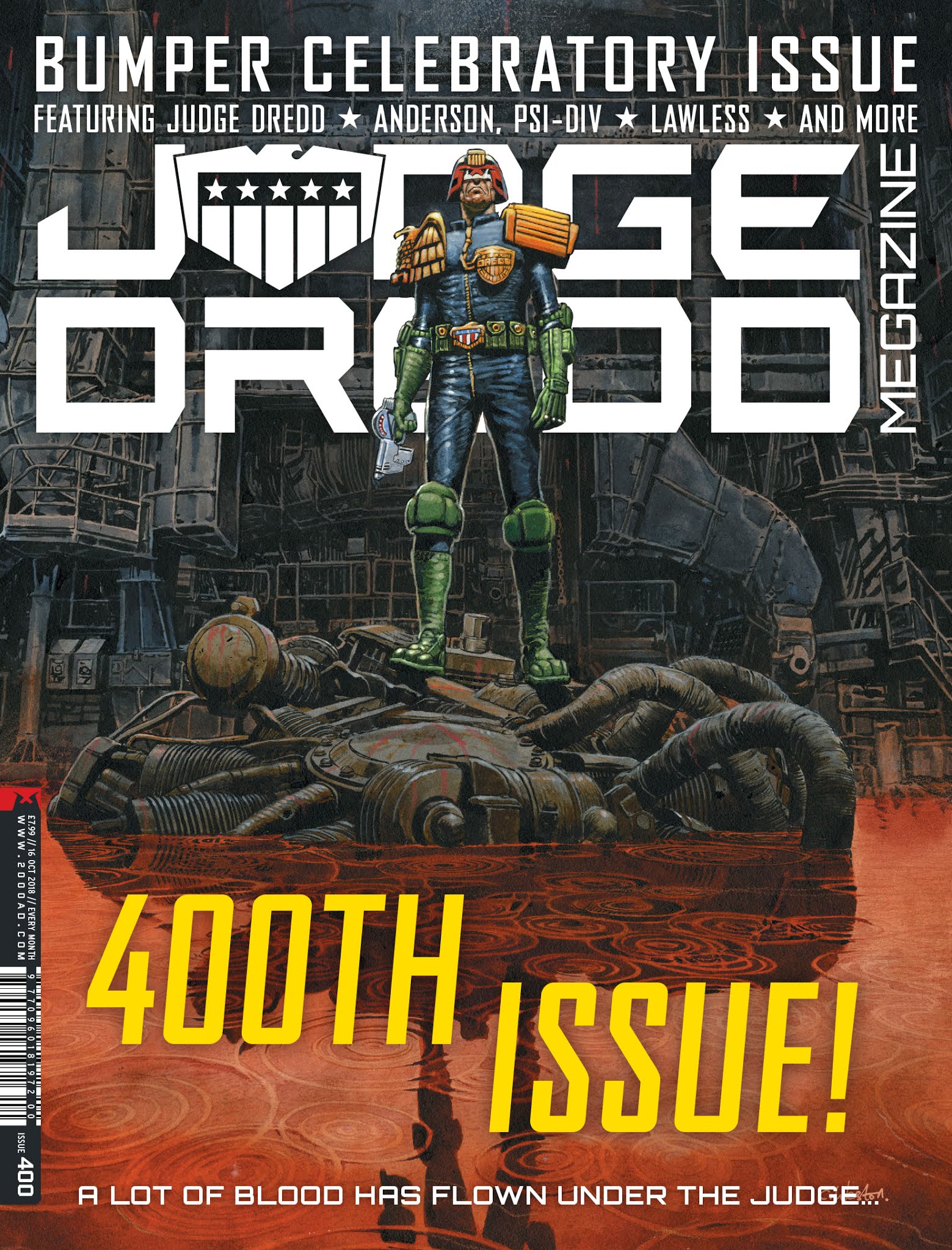 Read online Judge Dredd Megazine (Vol. 5) comic -  Issue #400 - 1