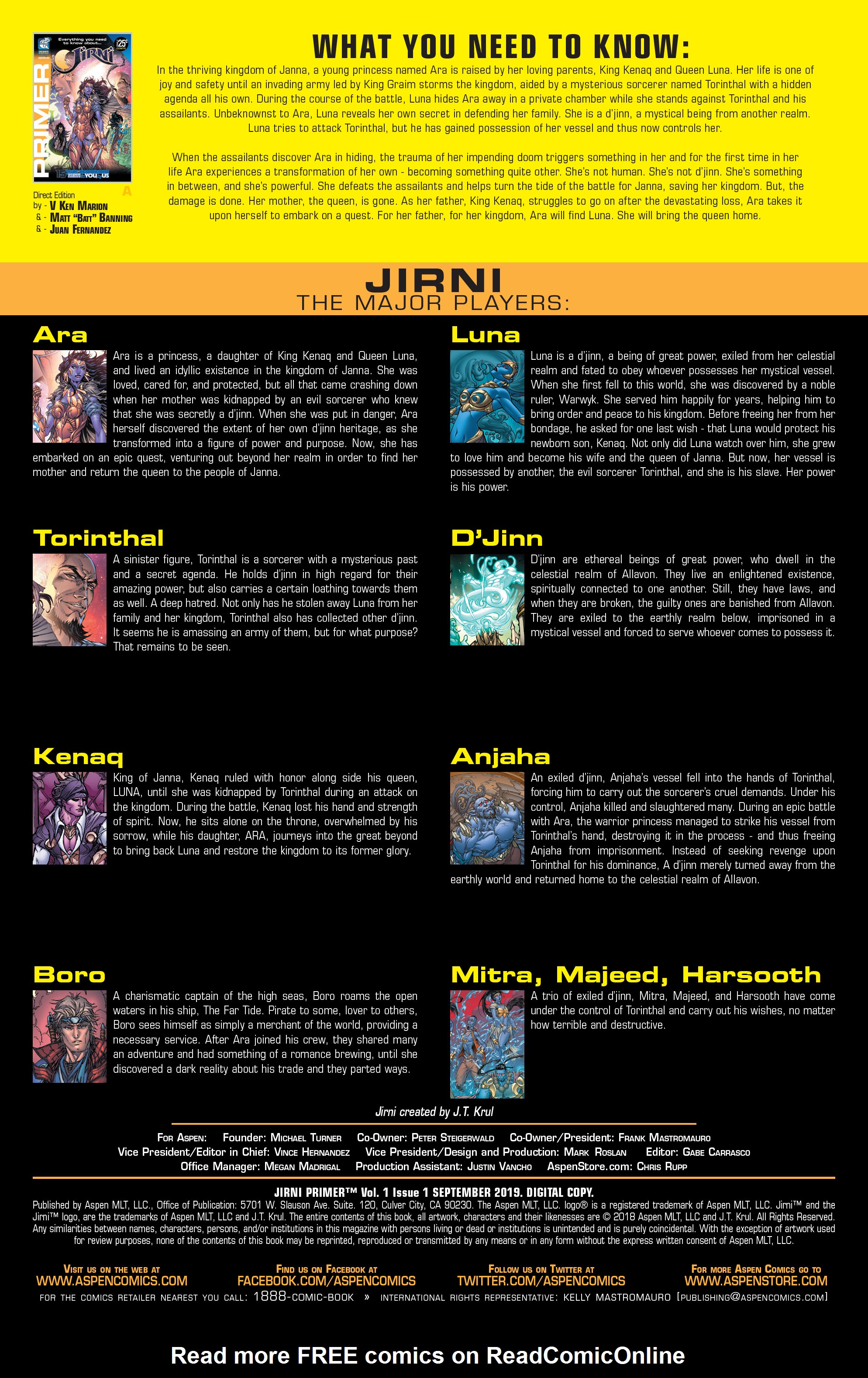 Read online Jirni Primer comic -  Issue # Full - 2