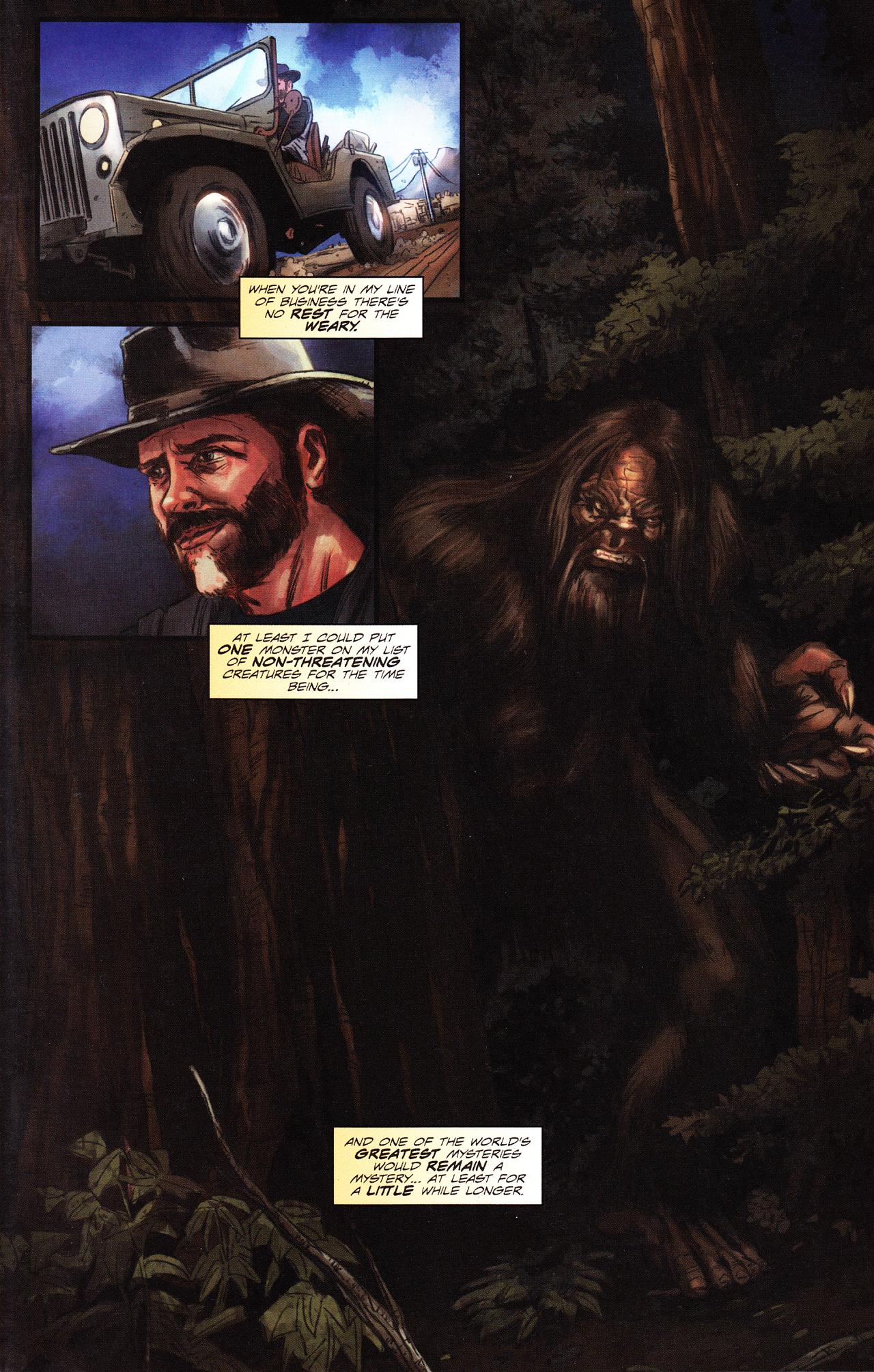 Read online The Monster Hunters' Survival Guide Case Files: Sasquatch comic -  Issue # Full - 41