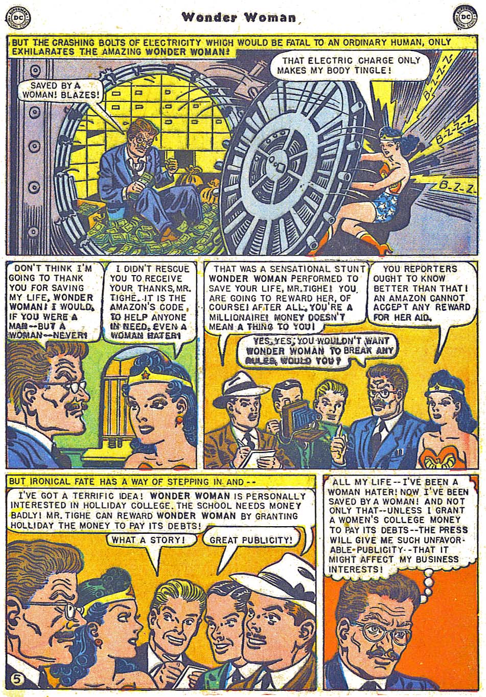 Read online Wonder Woman (1942) comic -  Issue #38 - 41