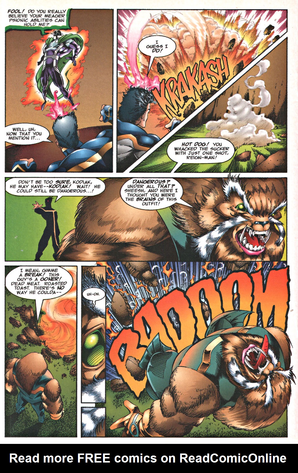 Read online NewMen comic -  Issue #1 - 22