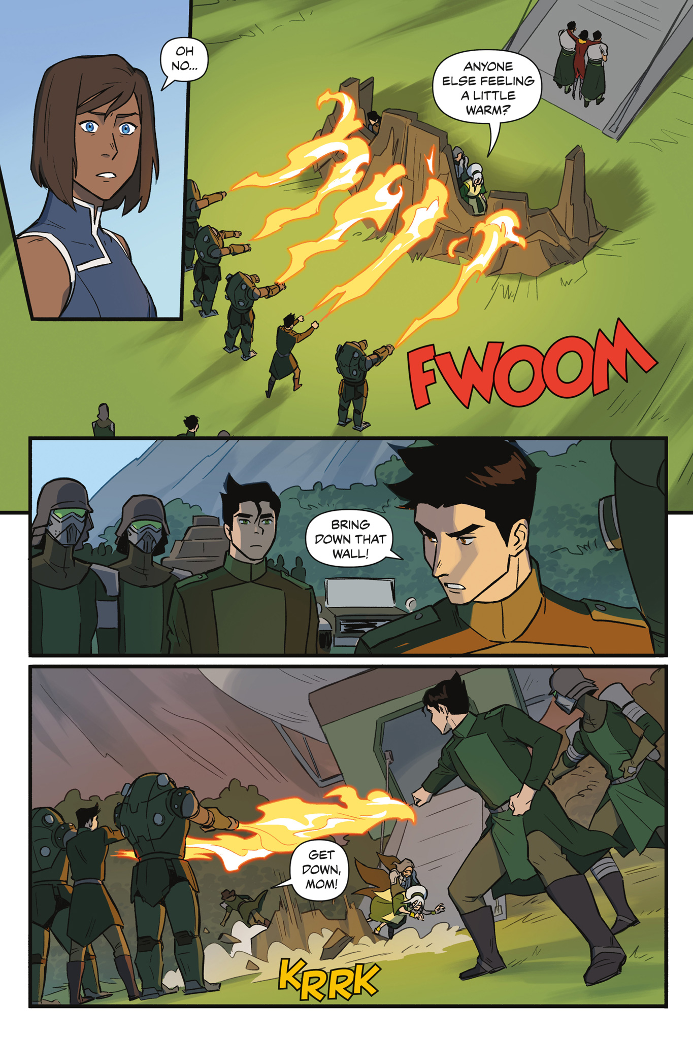 Read online Nickelodeon The Legend of Korra: Ruins of the Empire comic -  Issue # TPB 2 - 73