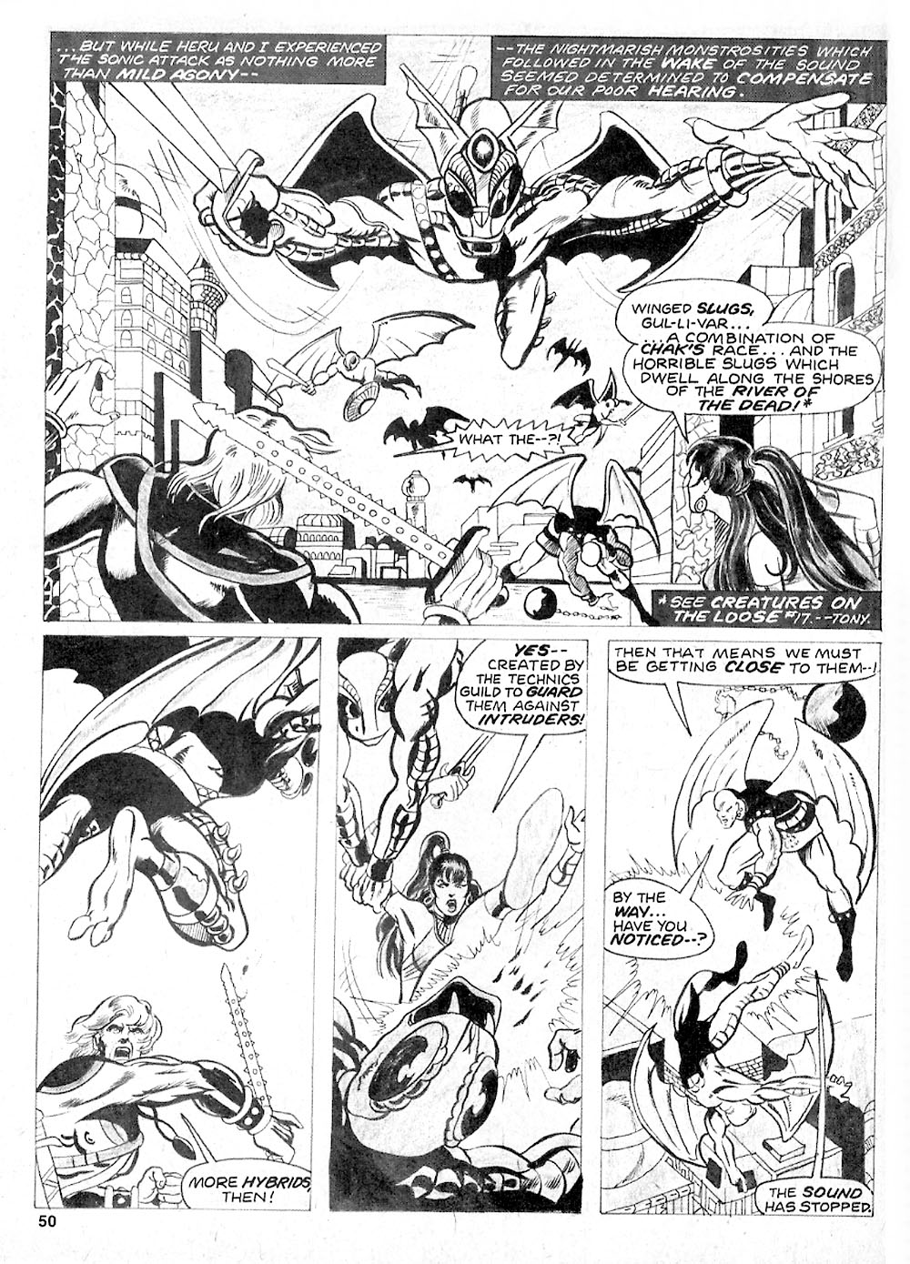 Read online Monsters Unleashed (1973) comic -  Issue #8 - 44