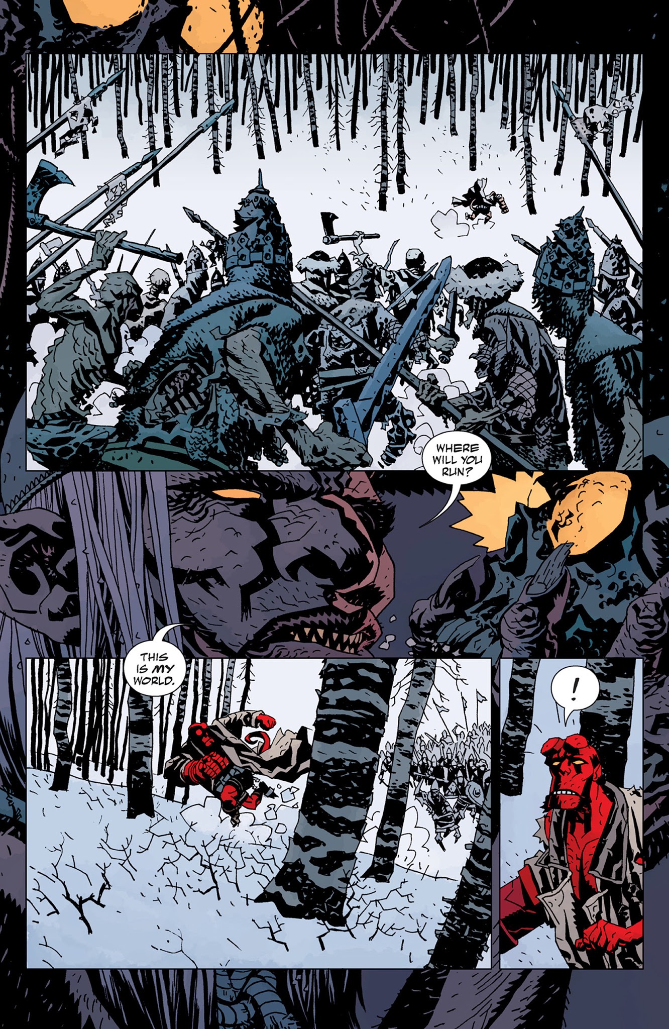 Read online Hellboy: Darkness Calls comic -  Issue # TPB - 68
