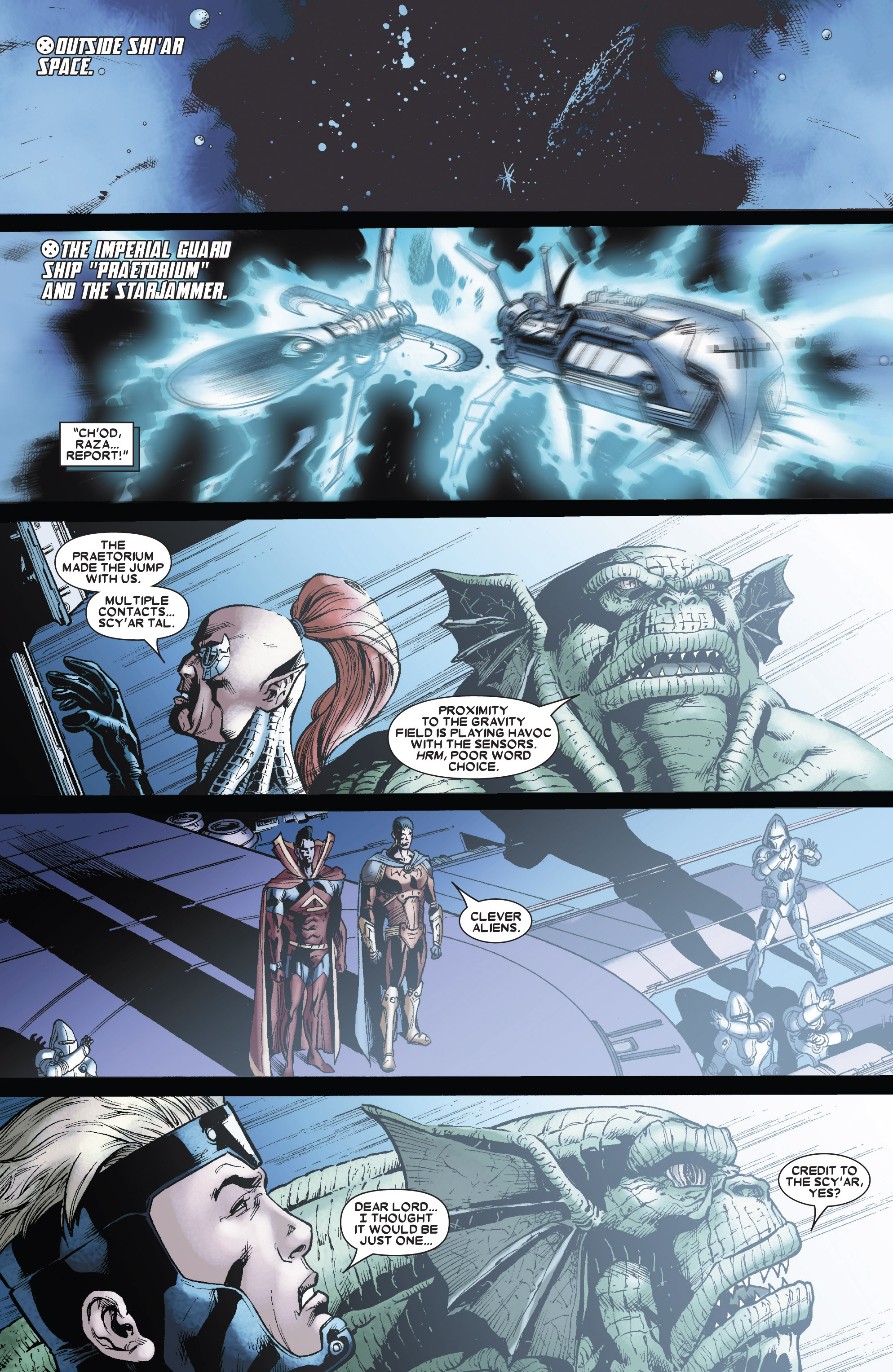 Read online X-Men: Emperor Vulcan comic -  Issue #3 - 22